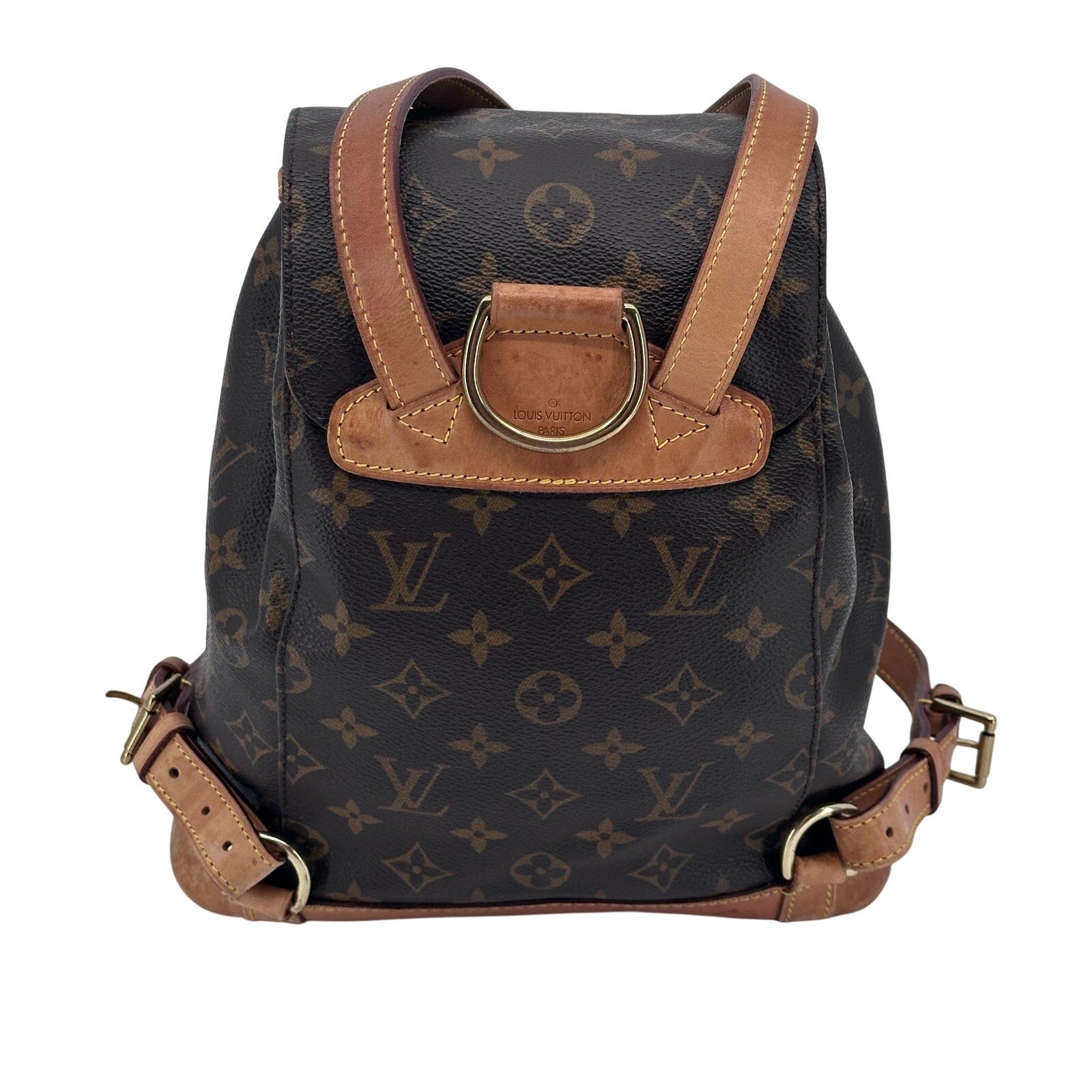 Louis Vuitton LV Monogram Montsouris MM Mini Backpack Bag