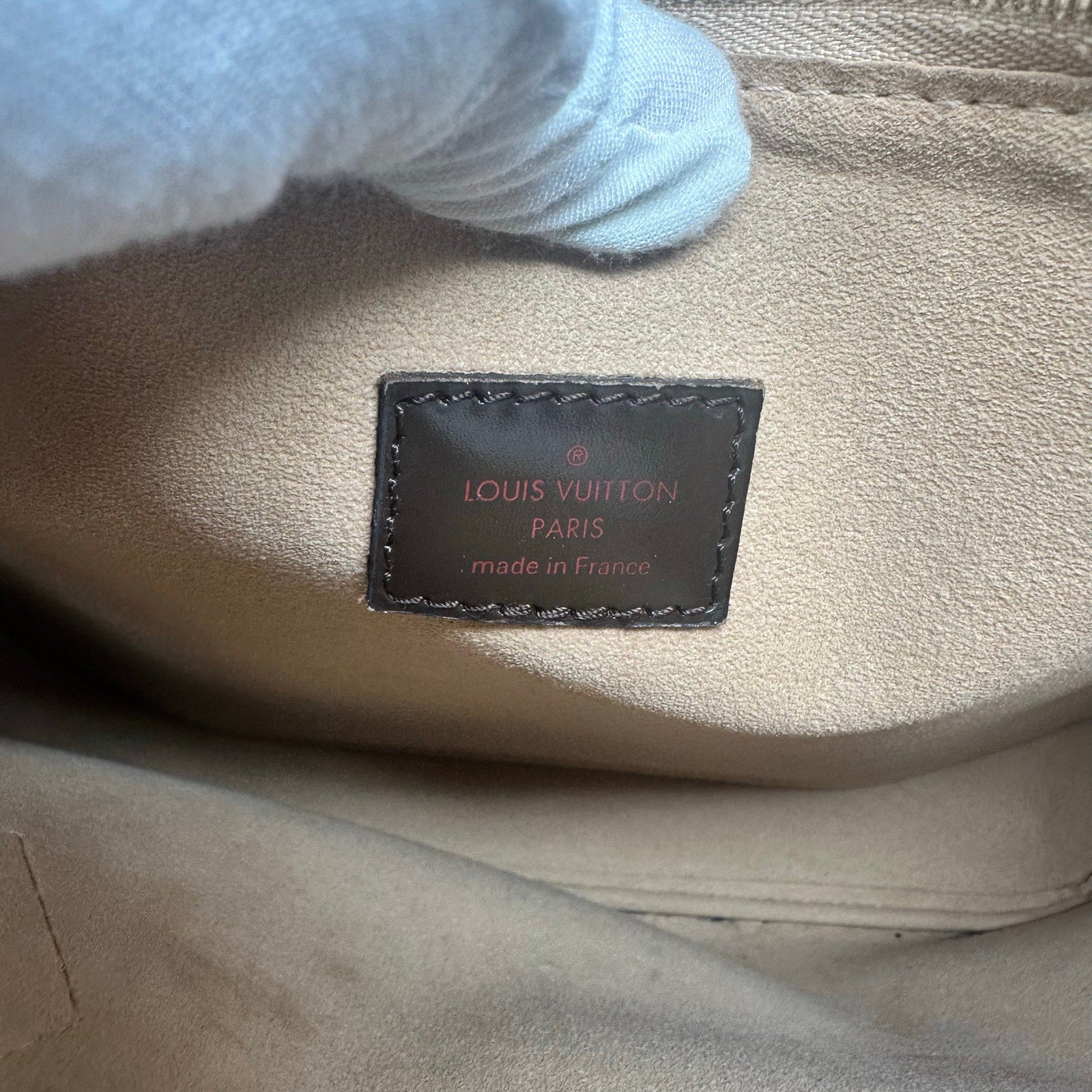 Louis Vuitton LV Damier Ebene Kensington handbag Purse