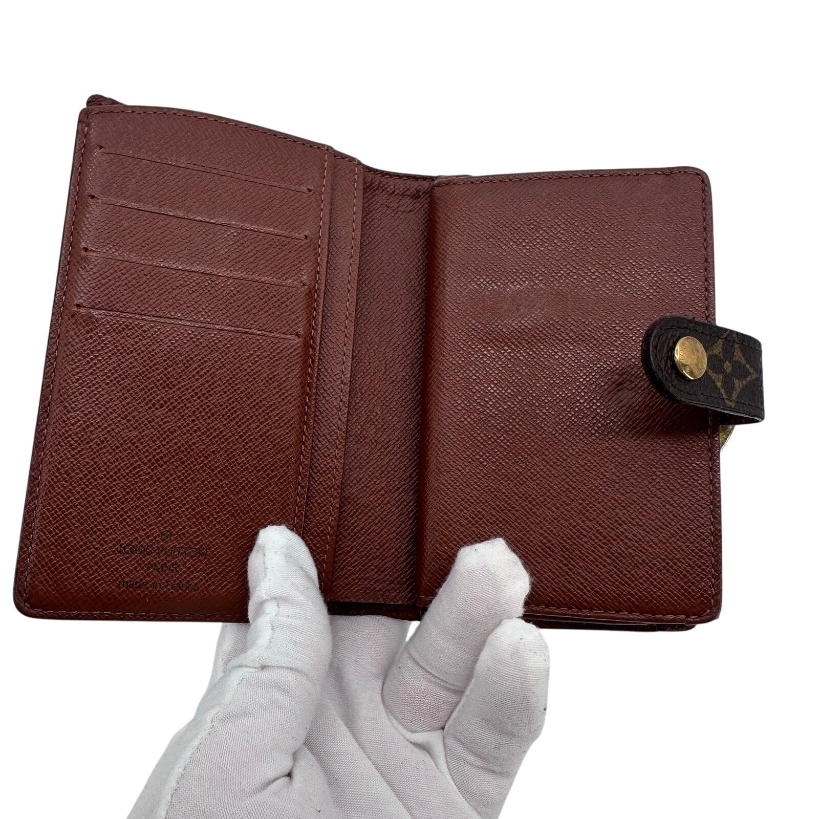 Louis Vuitton LV Monogram Kisslock Wallet