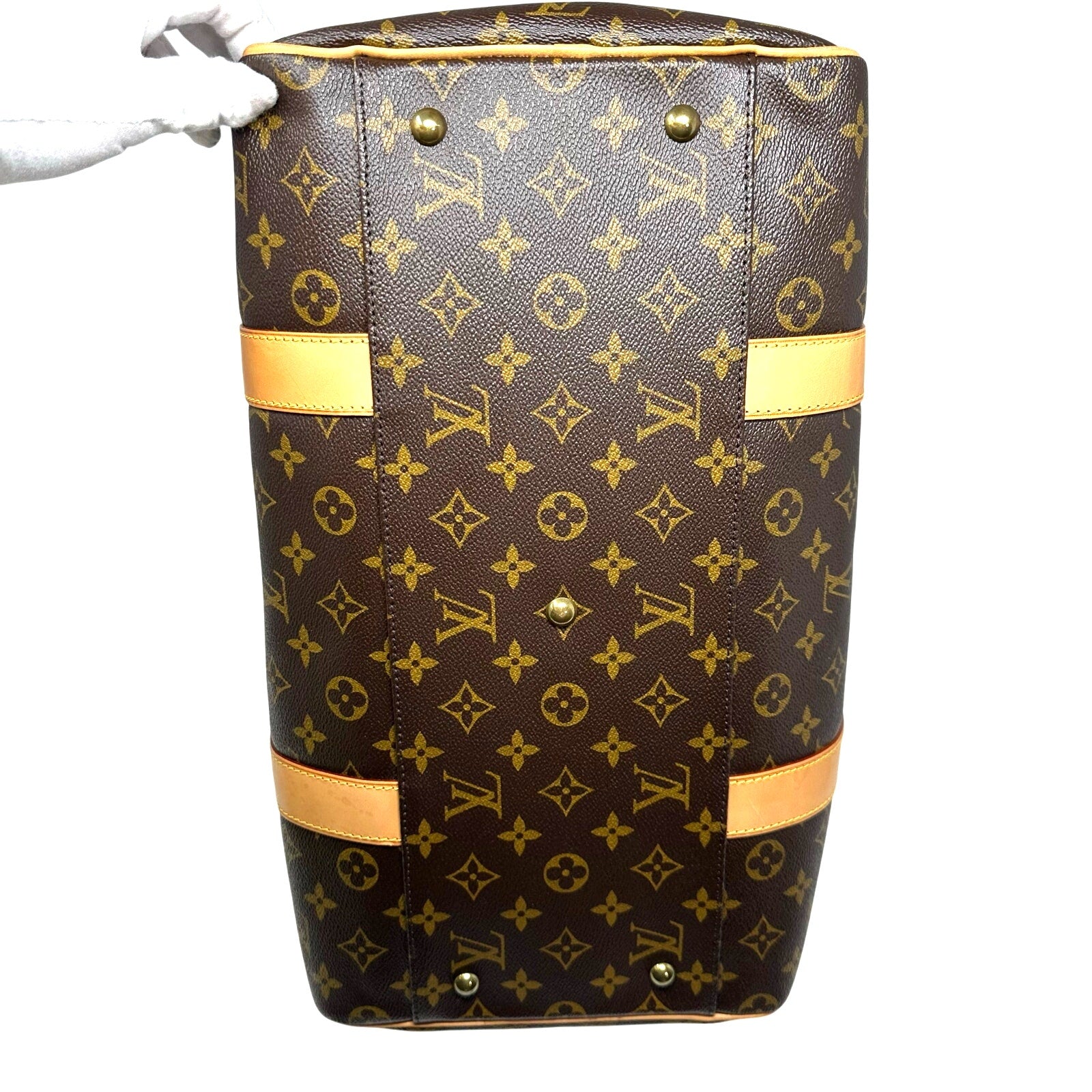 Louis Vuitton LV Monogram Carryall Satchel Duffle Bag