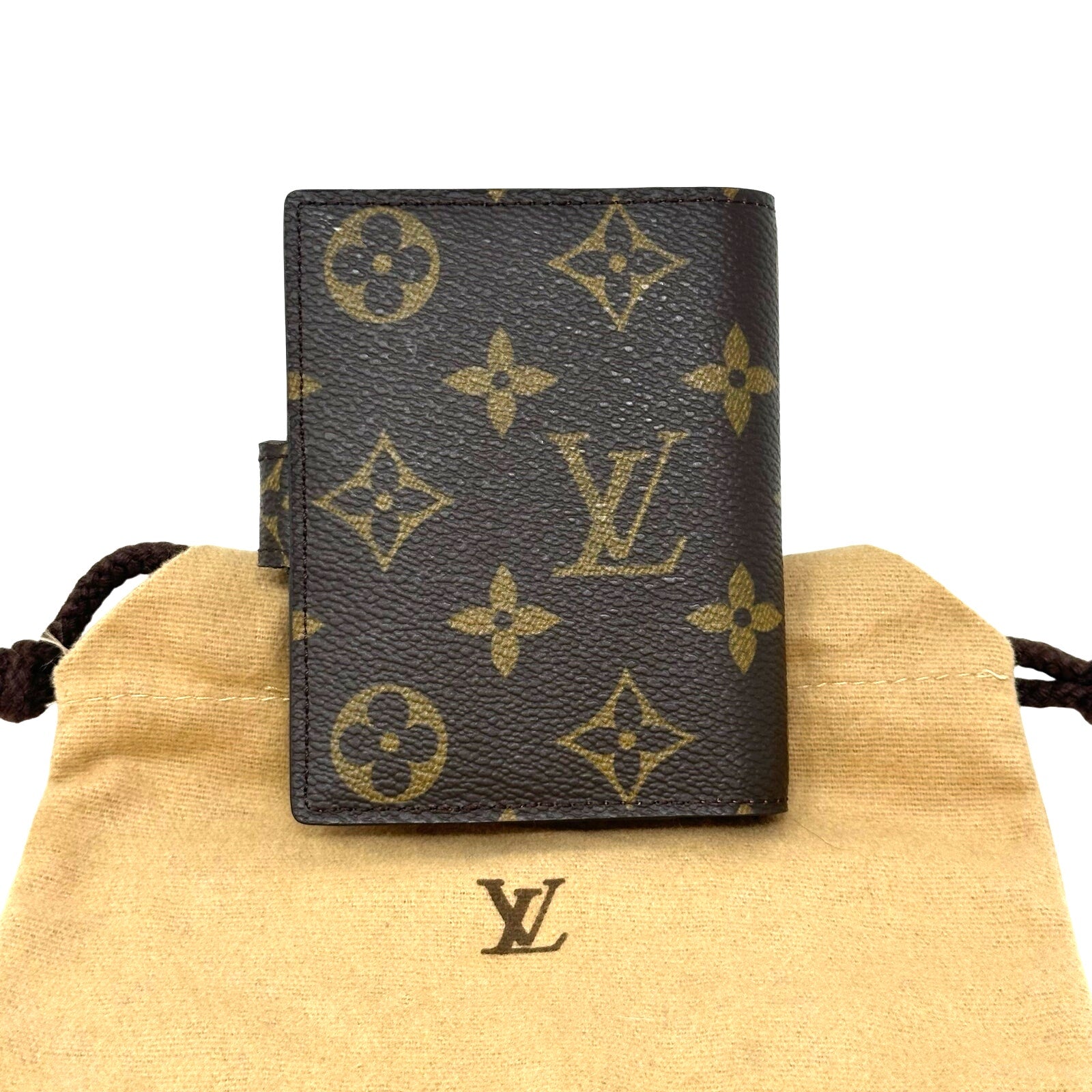 Louis Vuitton LV Monogram 2003 Limited Edition Mini Agenda With Pen & Insert