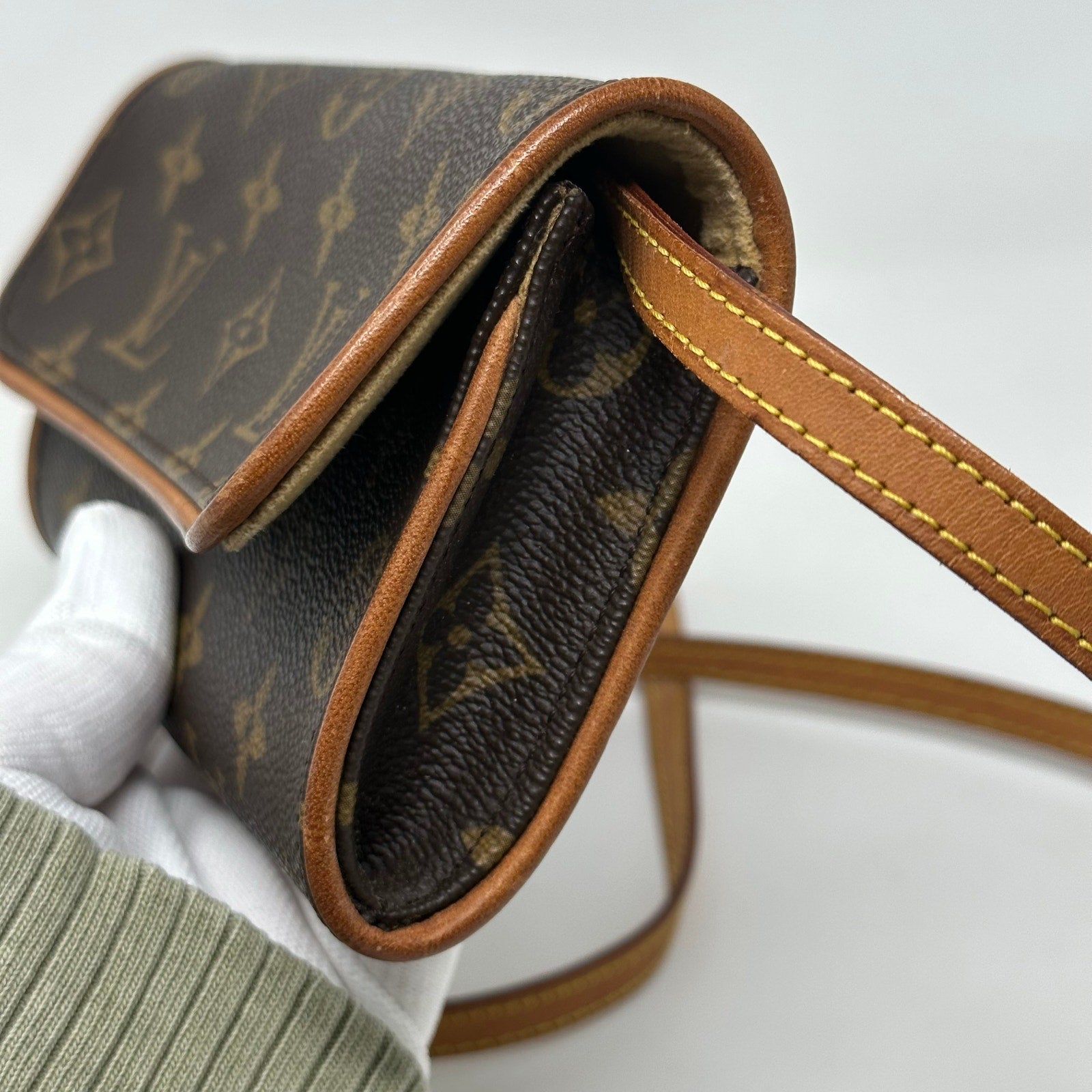 Louis Vuitton LV Monogram Twin Pochette Belt Bag PM