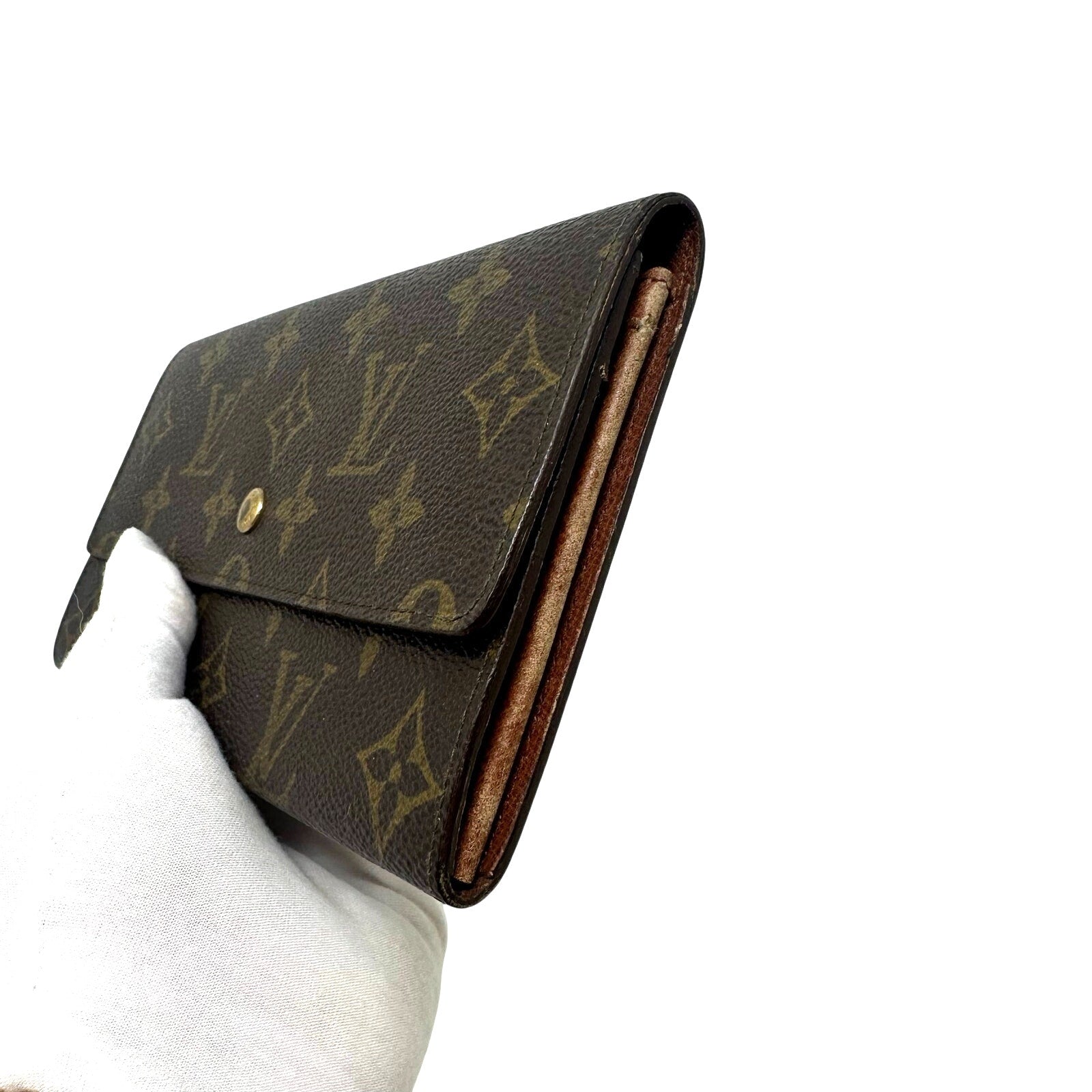 Louis Vuitton LV Monogram Long Sarah Wallet
