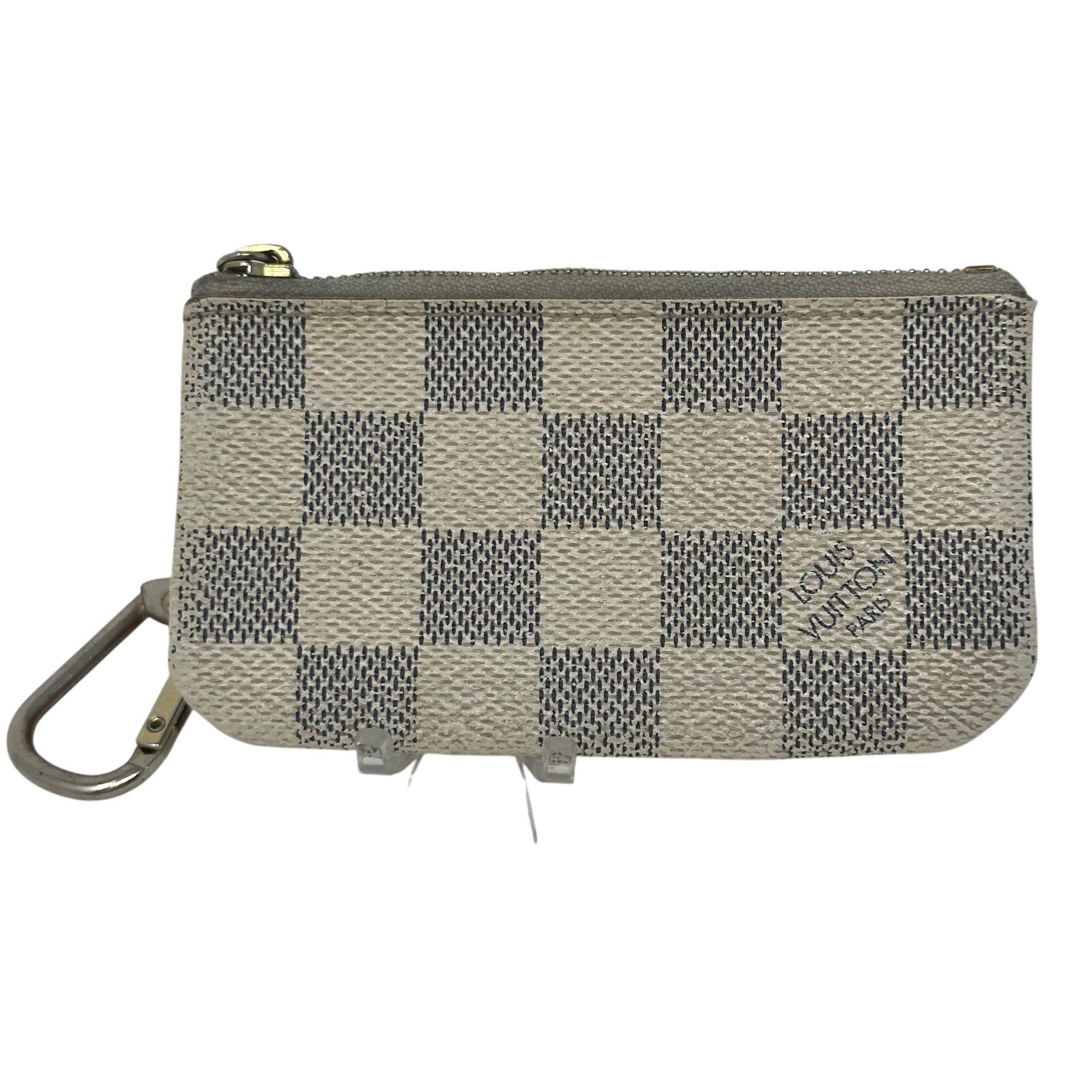 Louis Vuitton LV Damier Azure Coin Cles Pouch Keychain