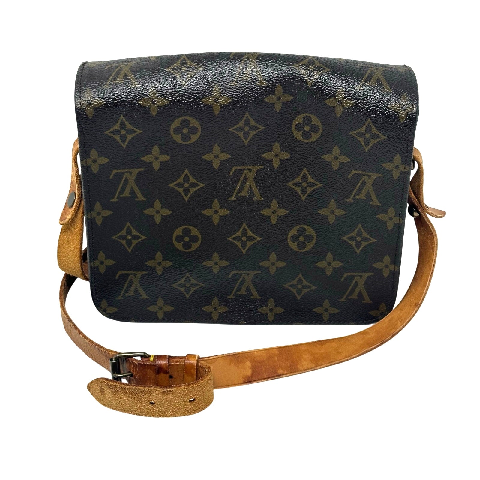Louis Vuitton LV Monogram Cartouchiere MM Crossbody Bag