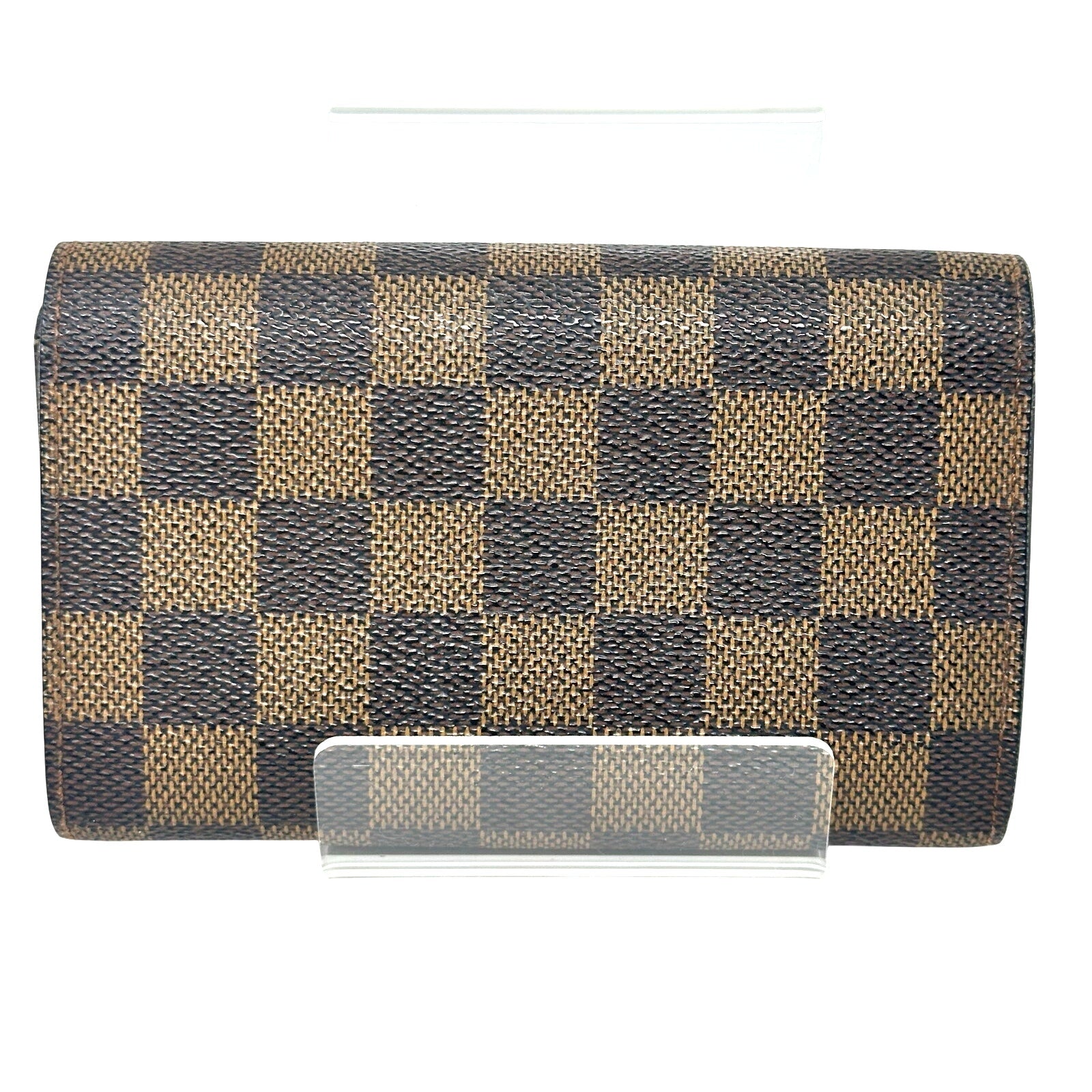 Louis Vuitton LV Damier Ebene Porte Monnaie Tresor Wallet