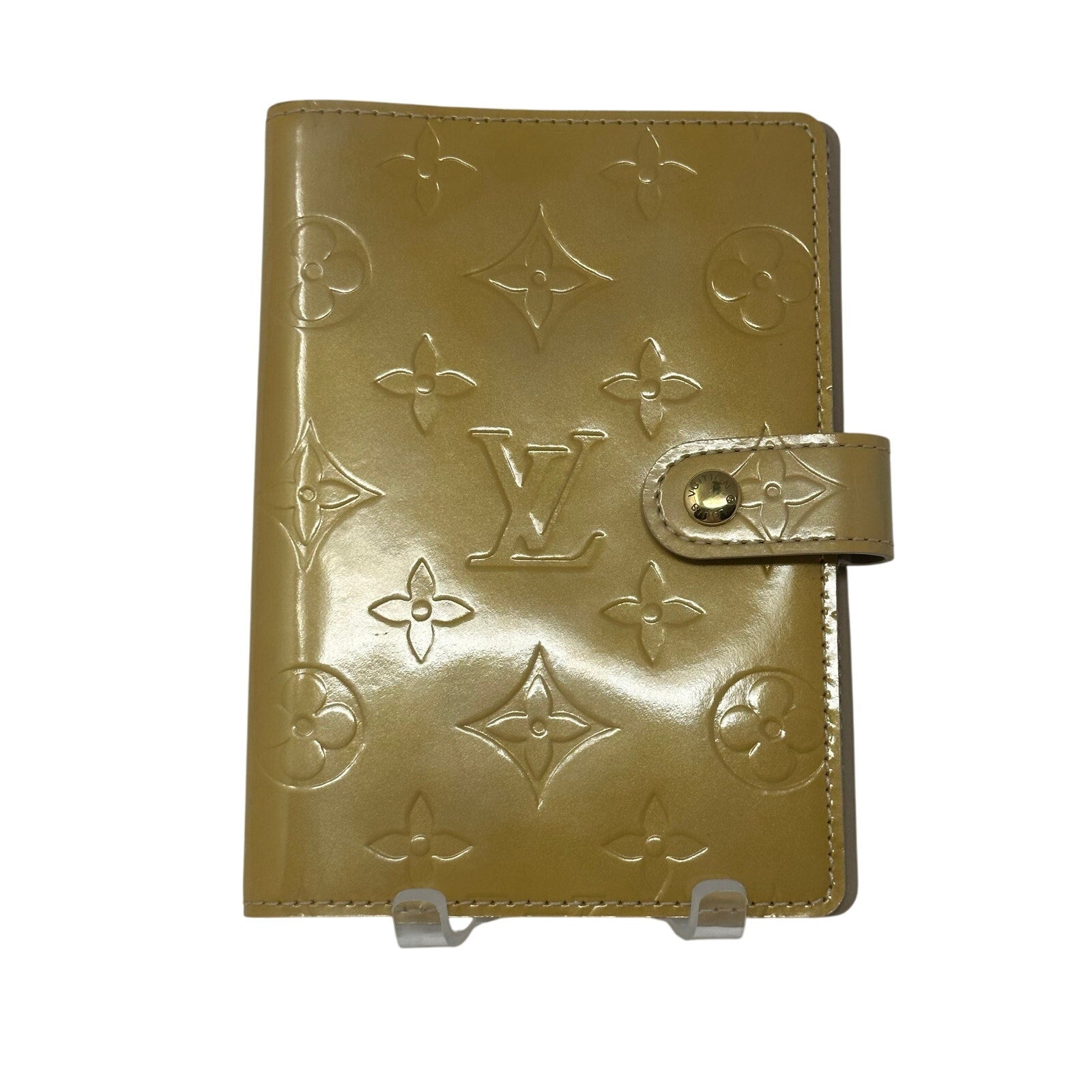 Louis Vuitton LV Agenda PM Cover Vernis Yellow