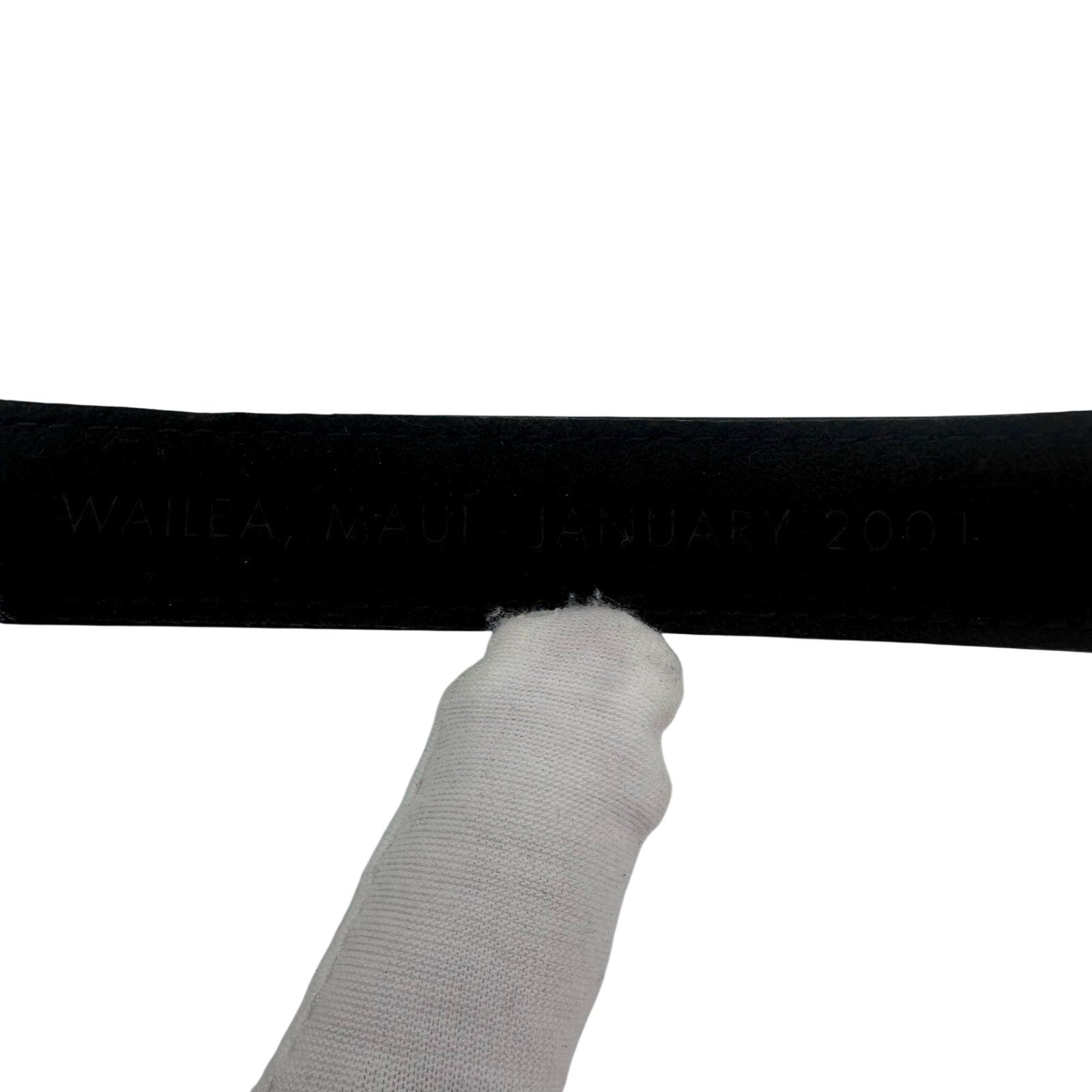 Louis Vuitton LV Monogram Mat Waliea Hawaii Limited Edition Leather Cuff Bracelet