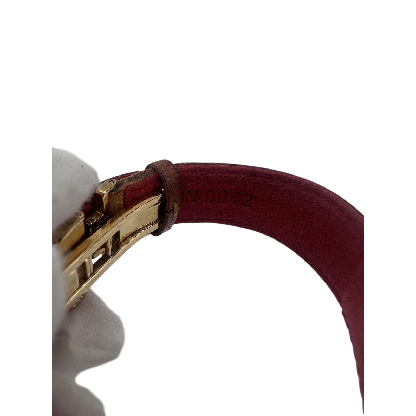 Louis Vuitton LV Good Luck Bracelet Tan Vachetta Monogram