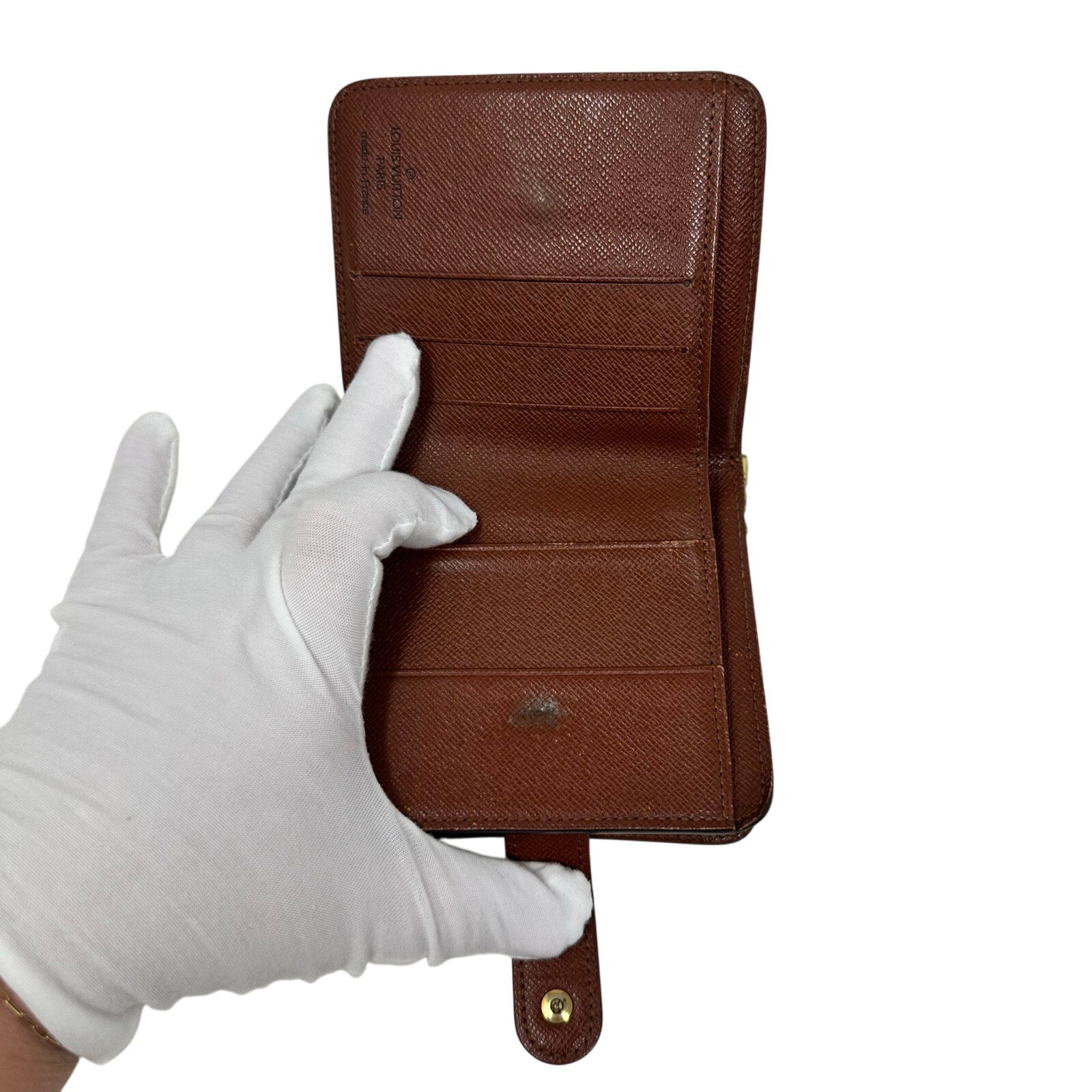 Louis Vuitton LV Monogram Compact Zippy Wallet