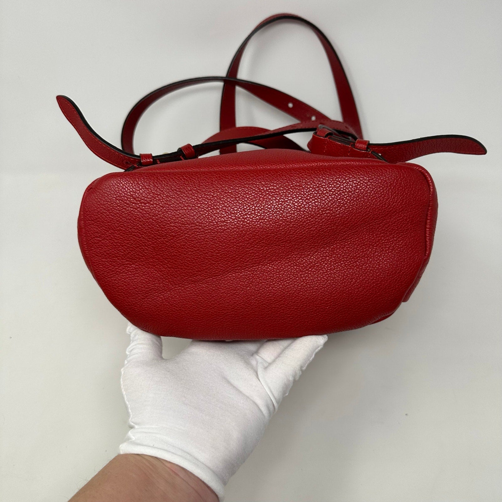 Louis Vuitton LV Empriente Leather Sorbonne Backpack MM Cerise Cherry Red Mini Backpack Bag
