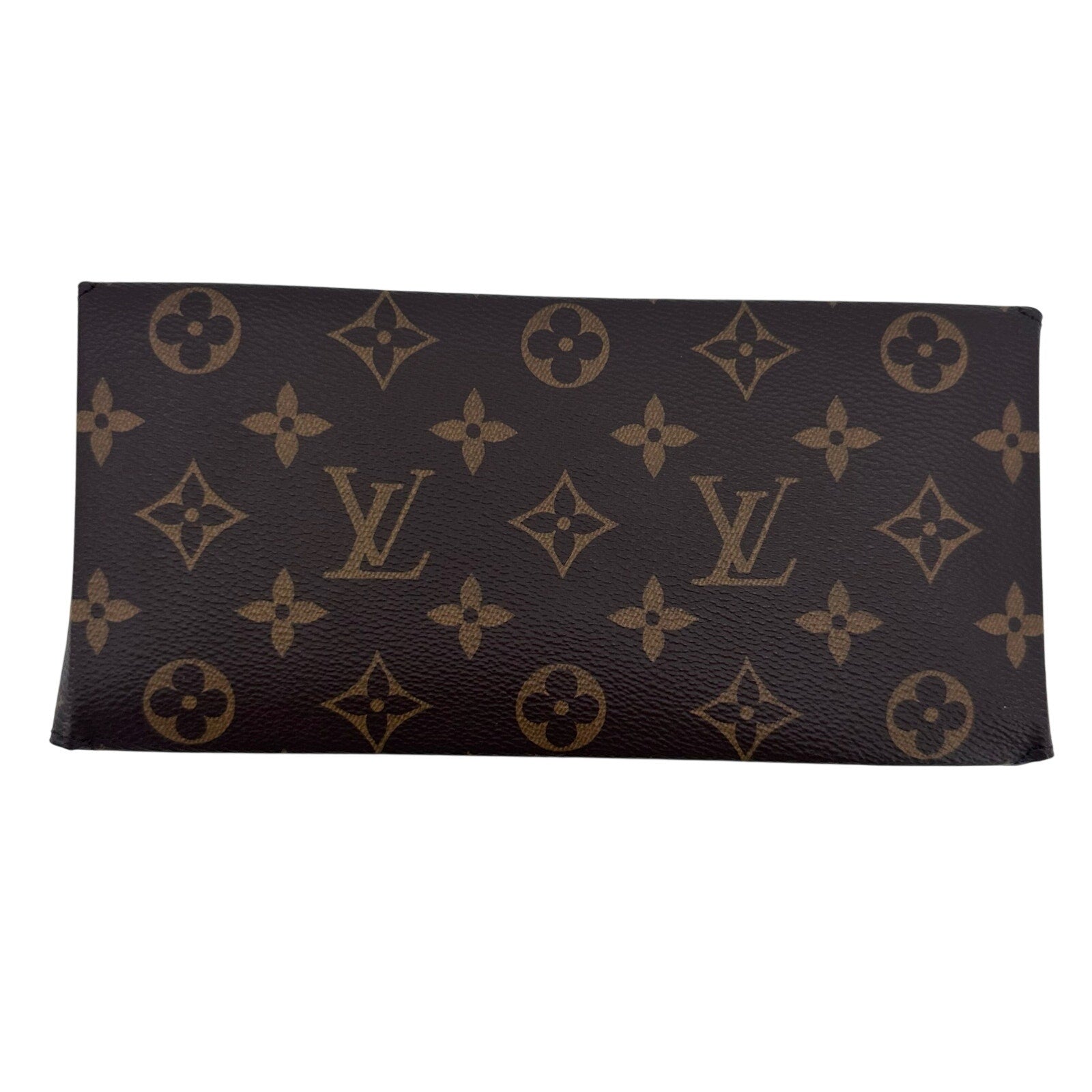 Louis Vuitton LV Monogram Metallic MNG Straw Pouch Set