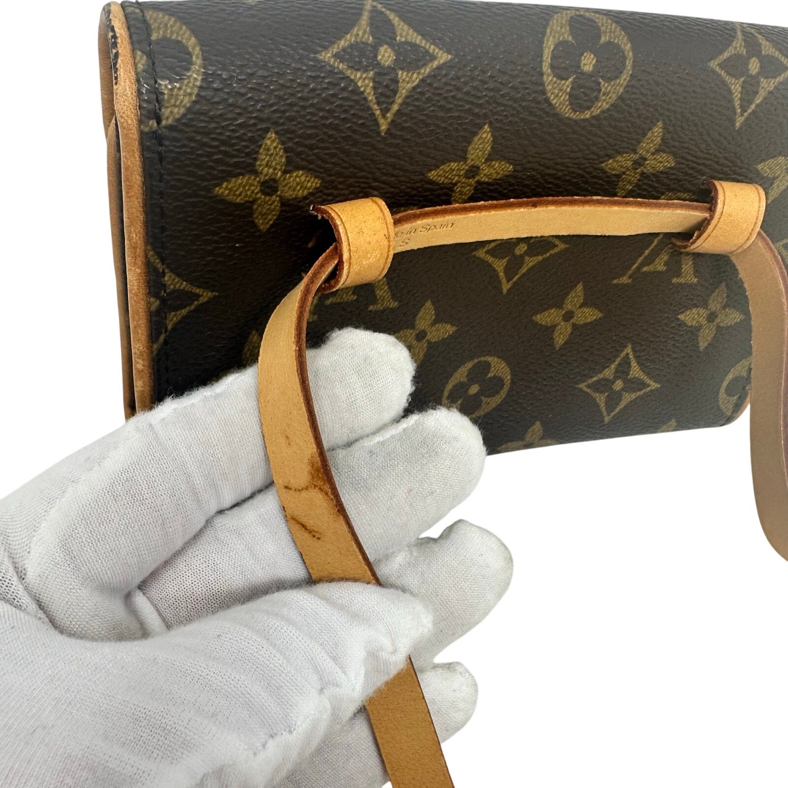 Louis Vuitton LV Monogram Florentine Belt Bag Size S Small