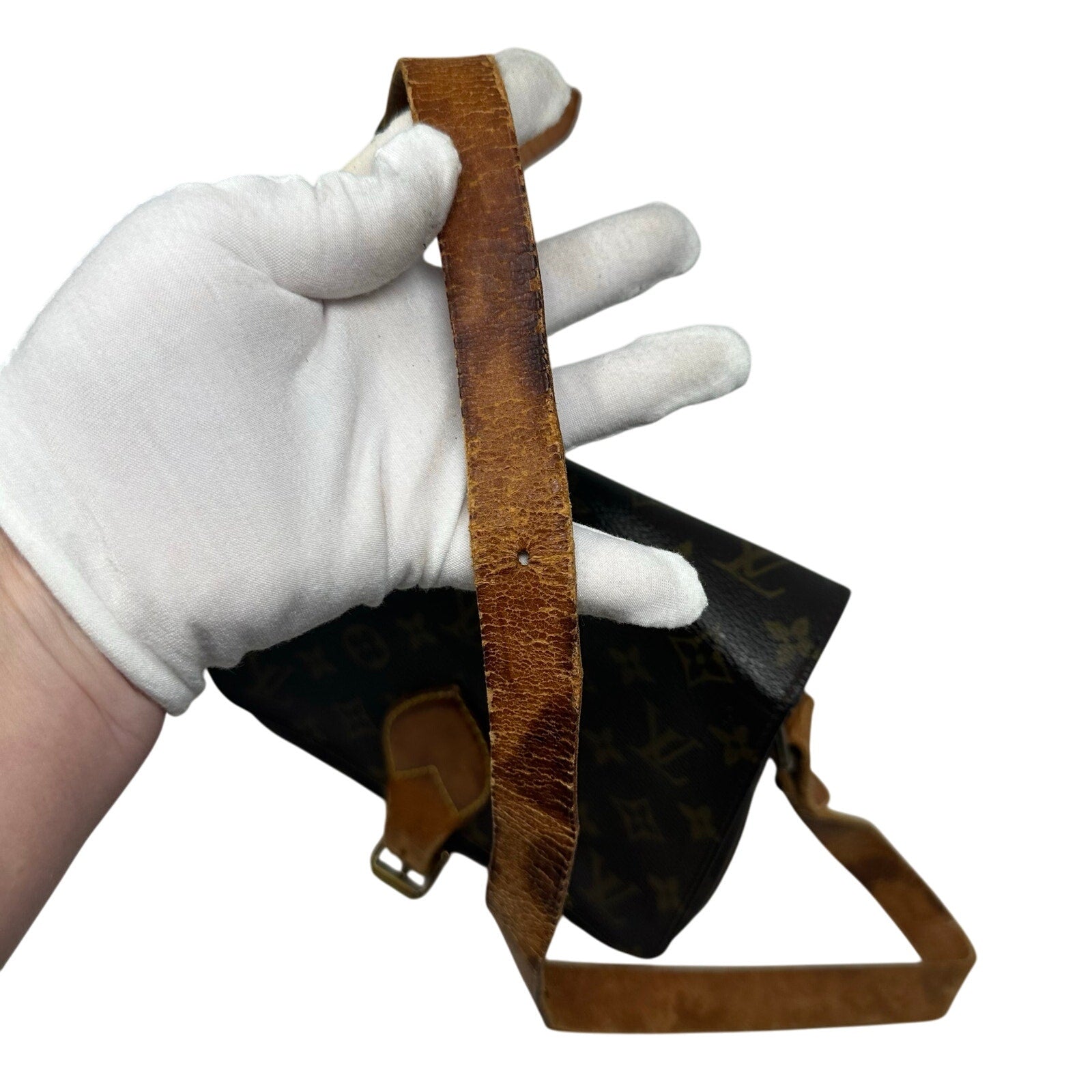 Louis Vuitton LV Monogram Cartouchiere MM Crossbody Bag