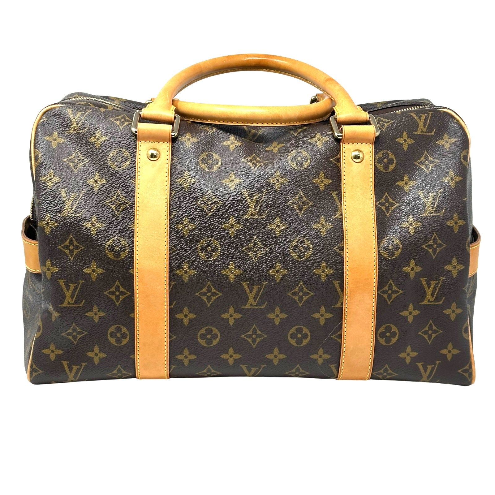 Louis Vuitton LV Monogram Carryall Satchel Duffle Bag