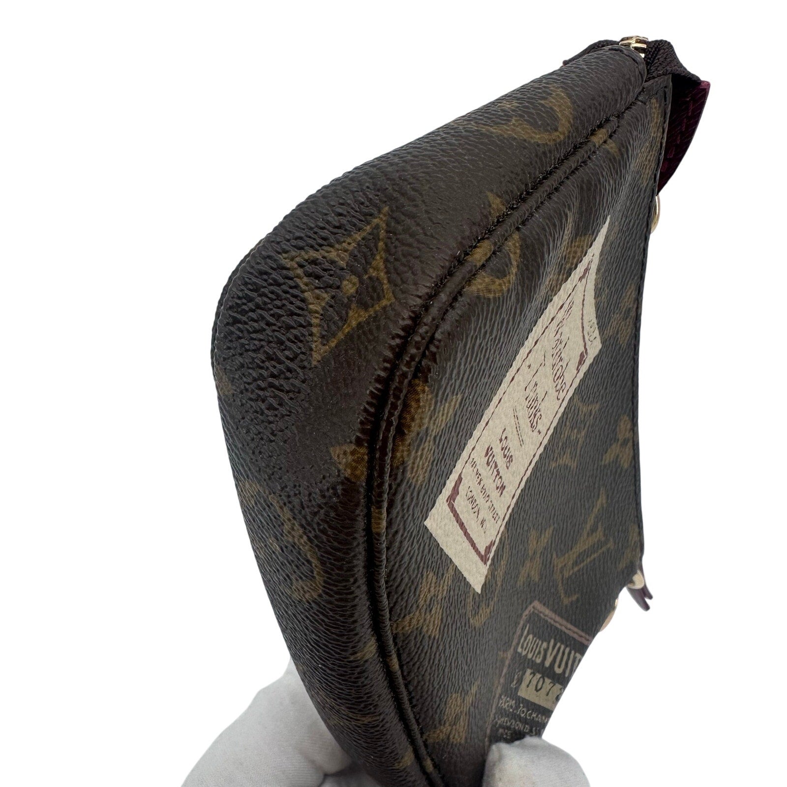 Louis Vuitton LV Monogram Limited Edition Wardrobe Trunks Mini Pochette Full Set