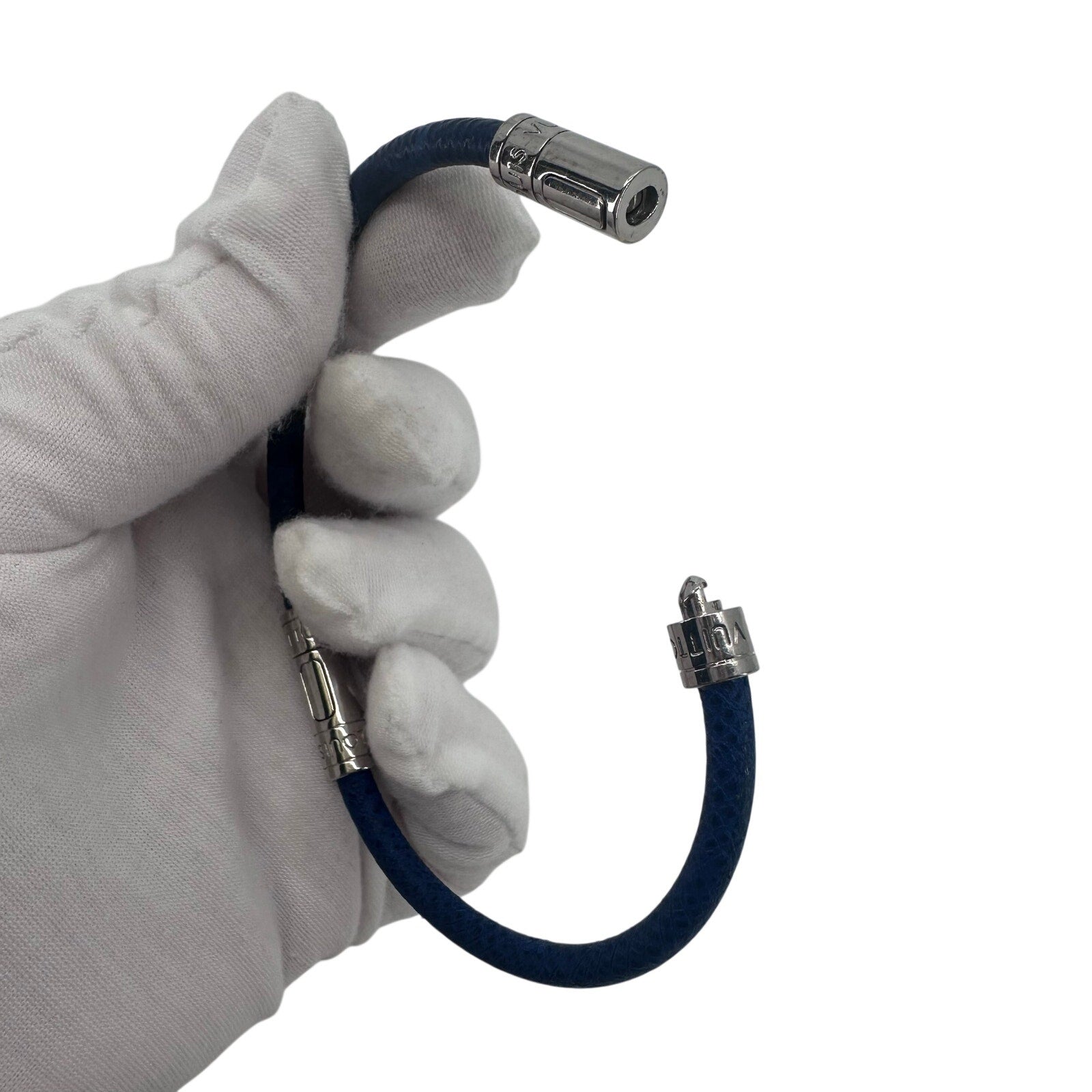 Louis Vuitton LV Neo Split Bracelet Blue Silver