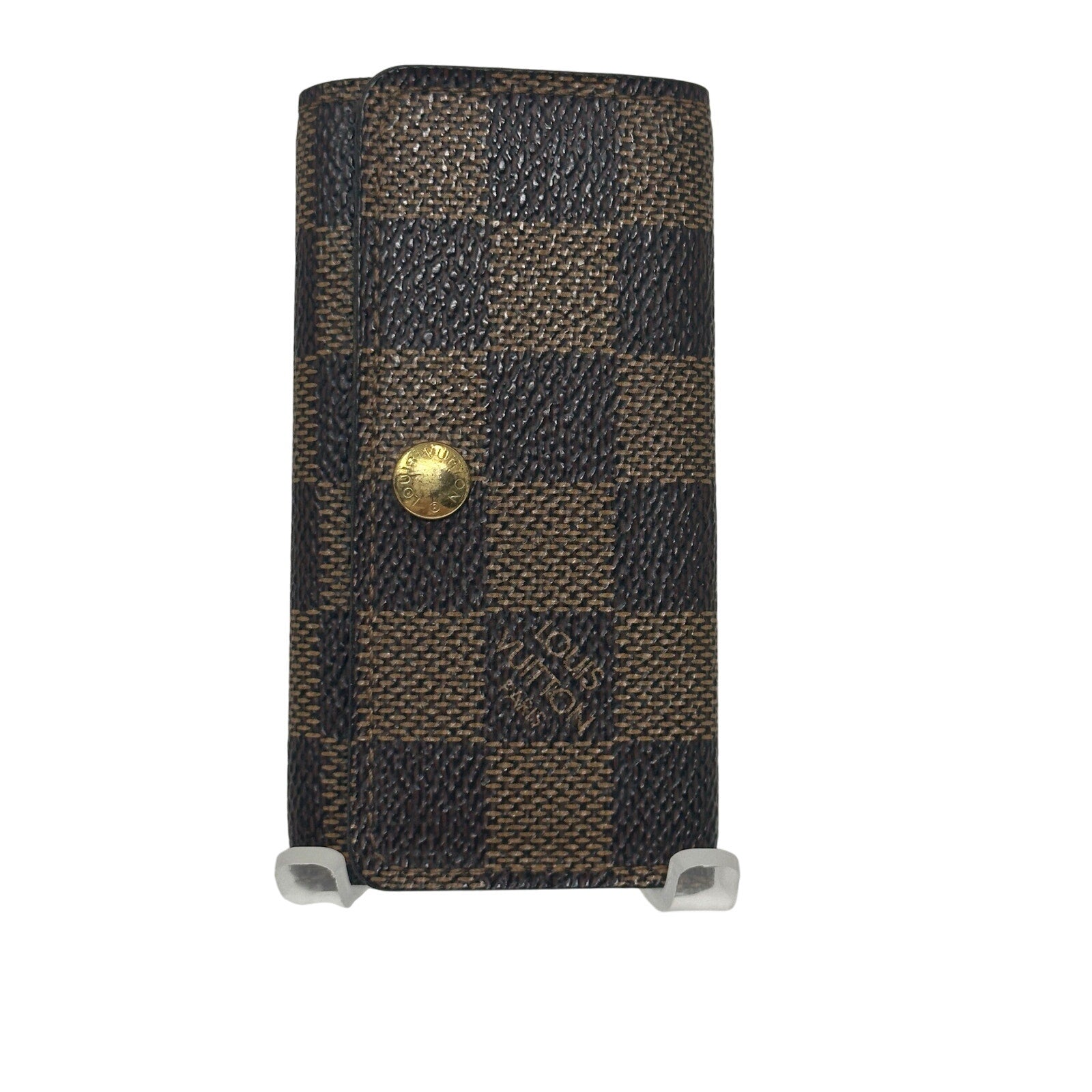 Louis Vuitton LV Damier Ebene 6 Key Cles Holder