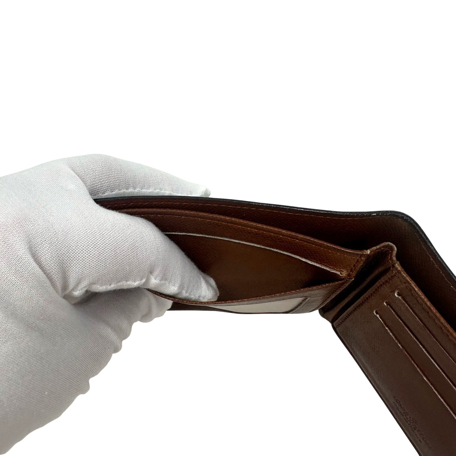 Louis Vuitton LV Monogram Short Slim ID Bifold Wallet