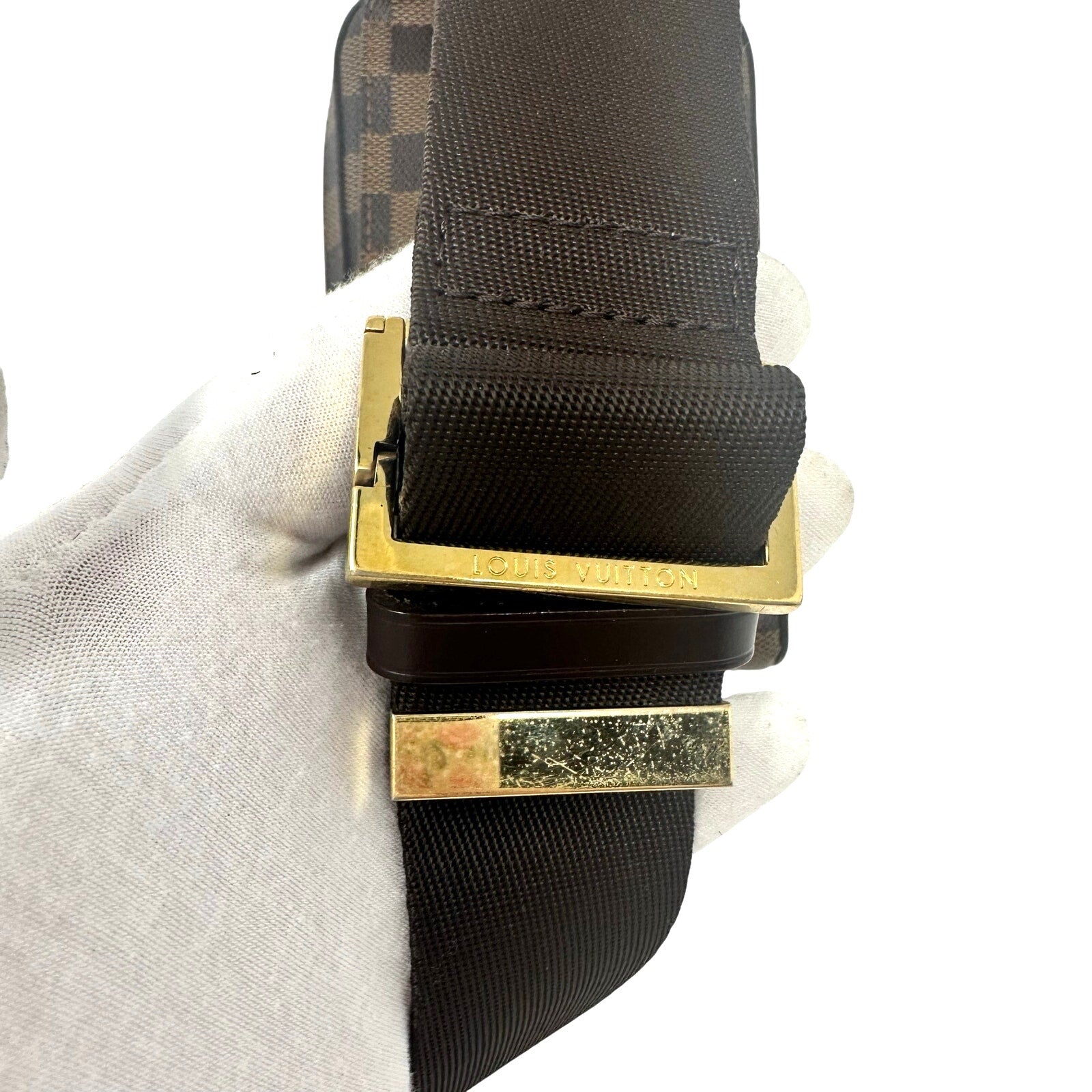 Louis Vuitton LV Damier Ebene Geronimos Sling Bag