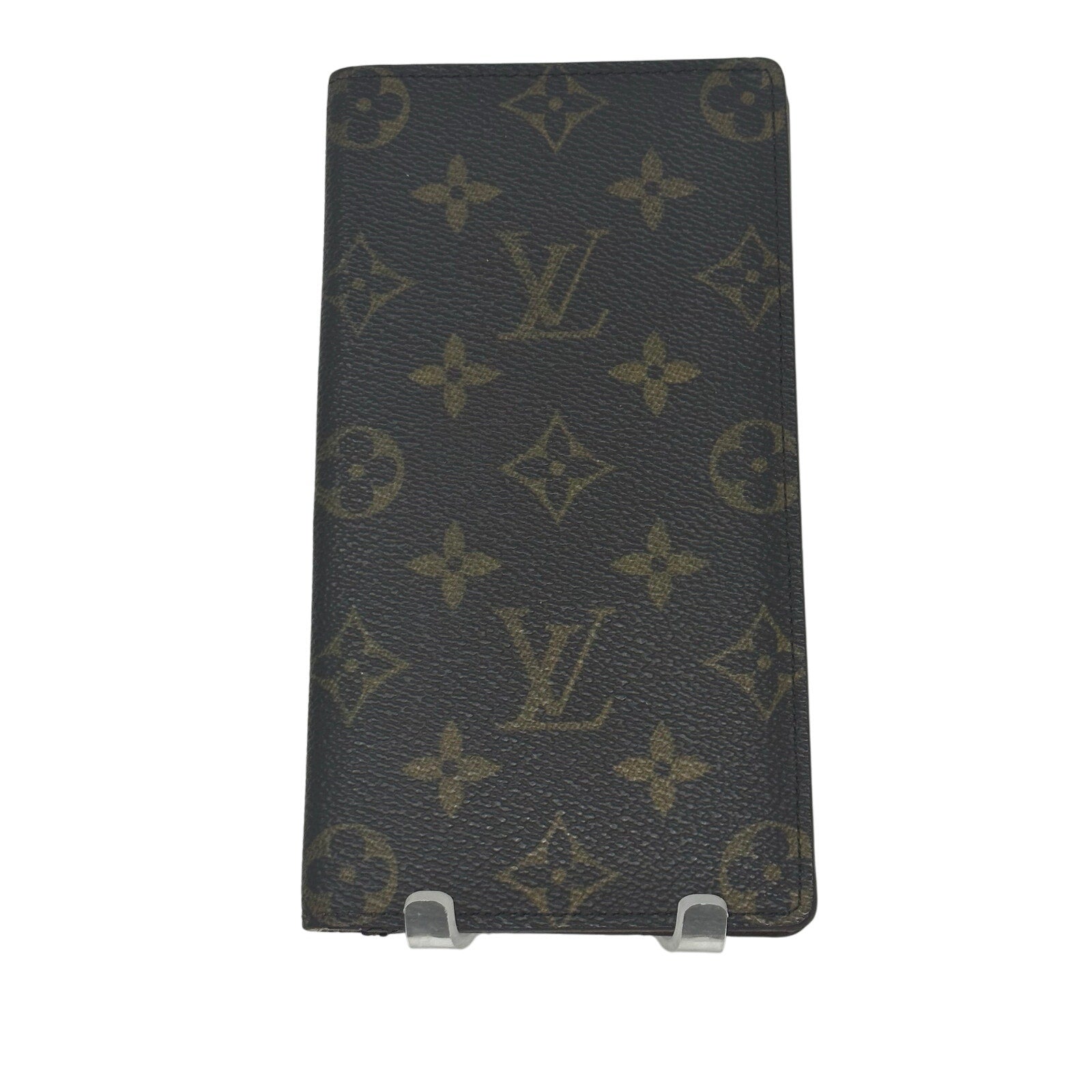 Louis Vuitton LV Monogram Brazza Tall Bifold Wallet