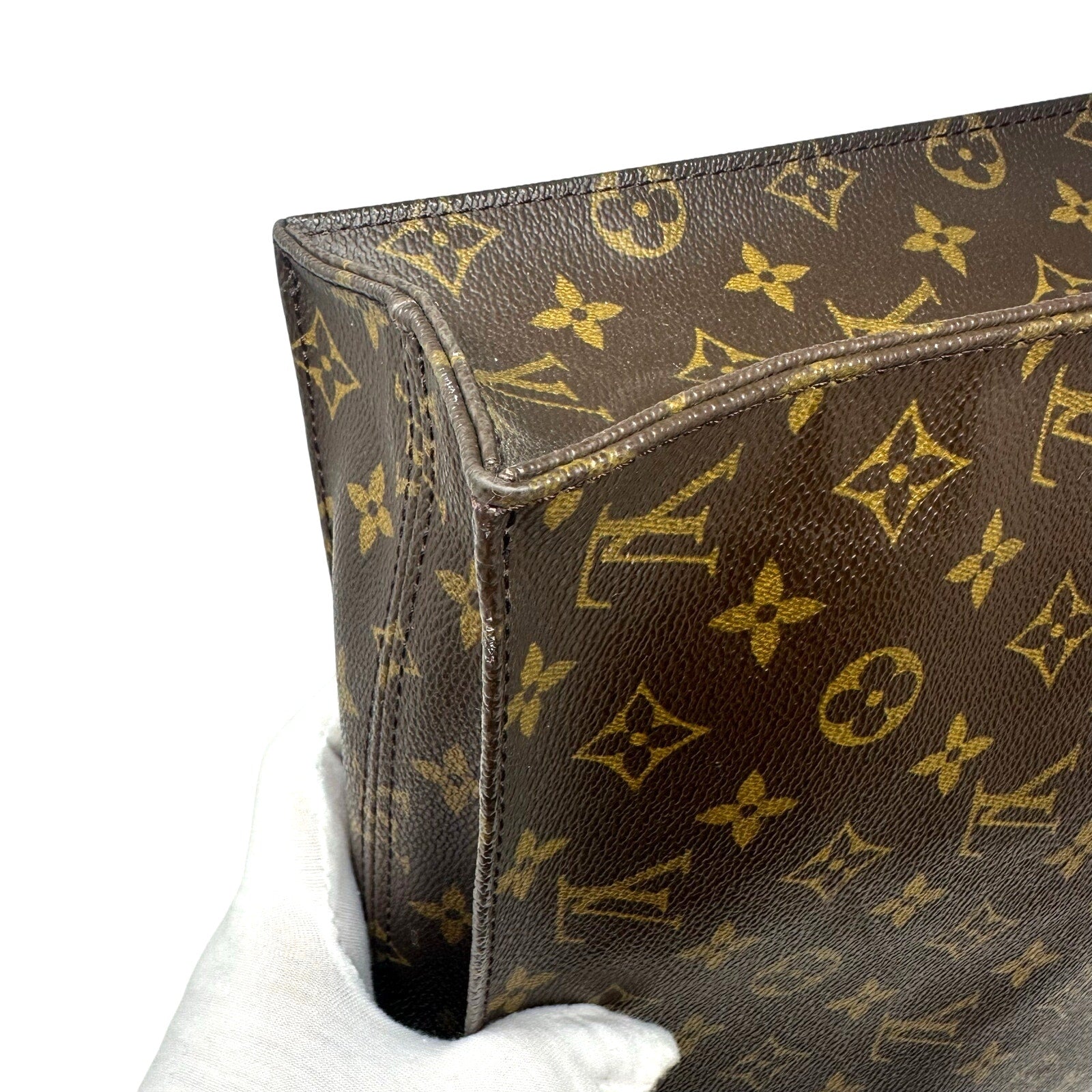 Louis Vuitton LV Monogram Sac Plat Tote Bag