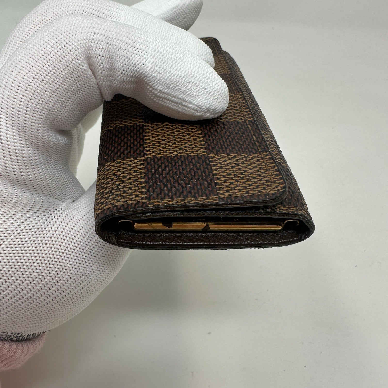 Louis Vuitton LV Damier Ebene 6 Key Cles Holder