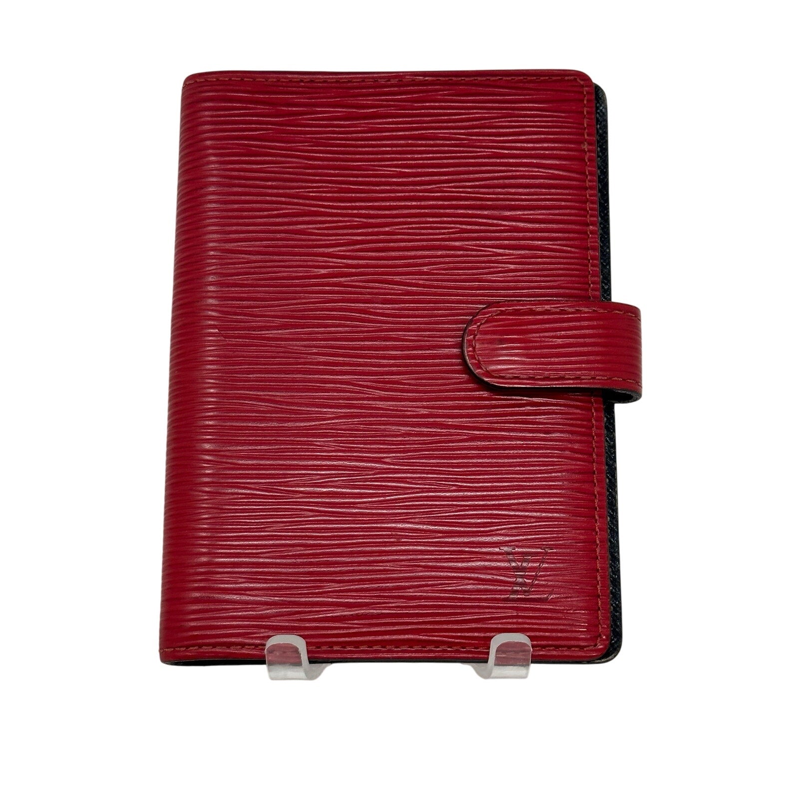 Louis Vuitton LV Diary Cover Agenda PM Epi Red
