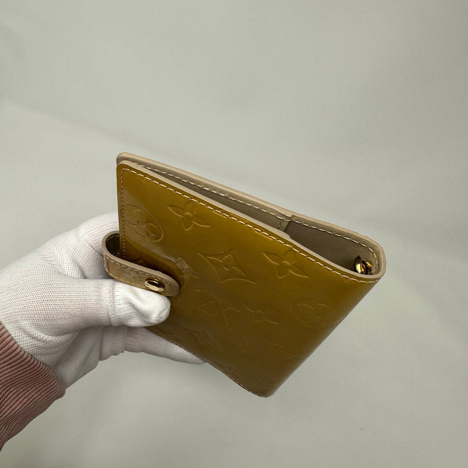 Louis Vuitton LV Agenda PM Cover Vernis Yellow