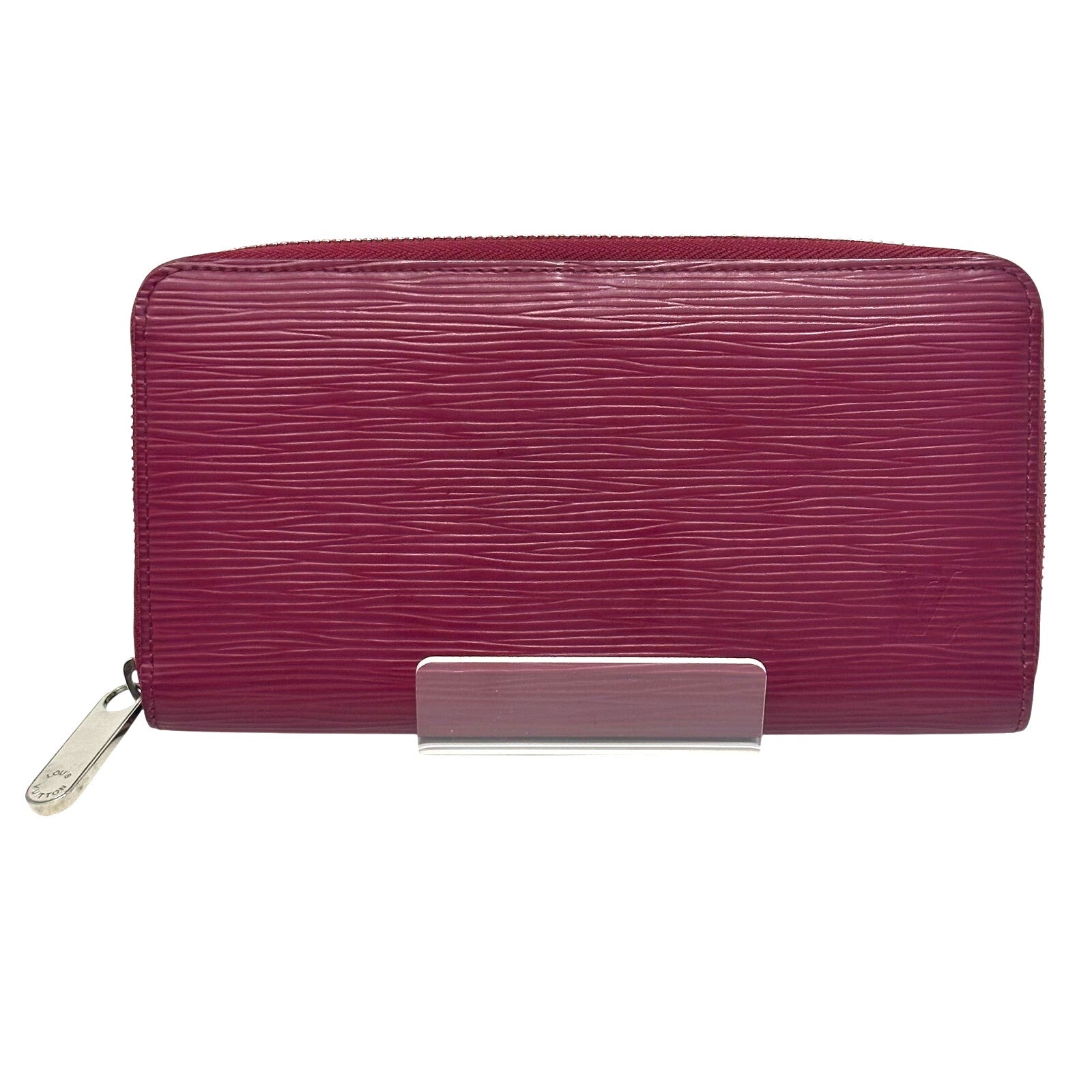 Louis Vuitton LV Epi Leather Zippy Long Wallet Burgundy