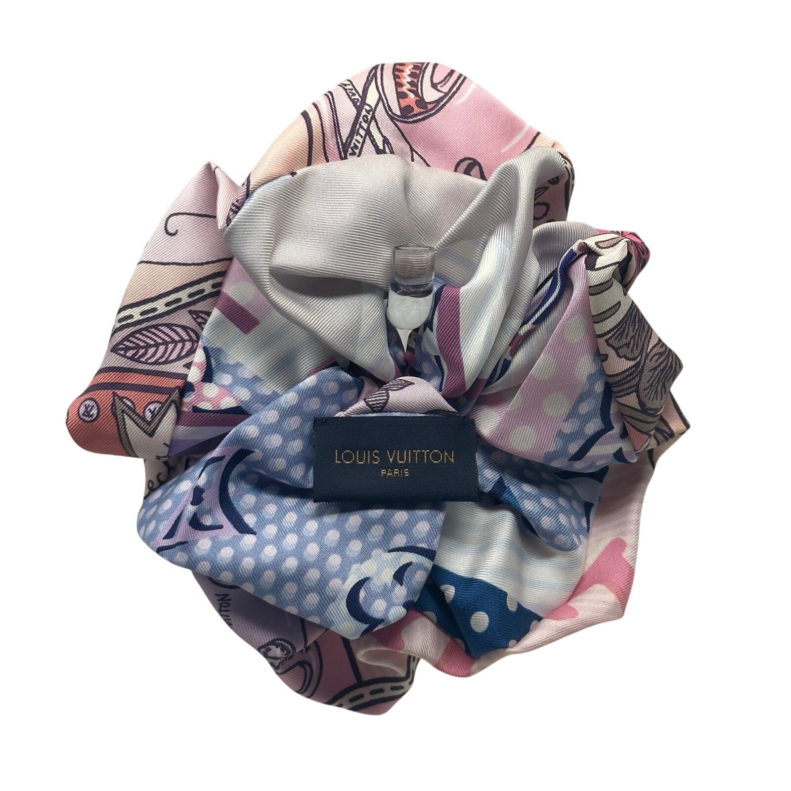 Louis Vuitton LV Troche Scrunchie Hair Pink Women