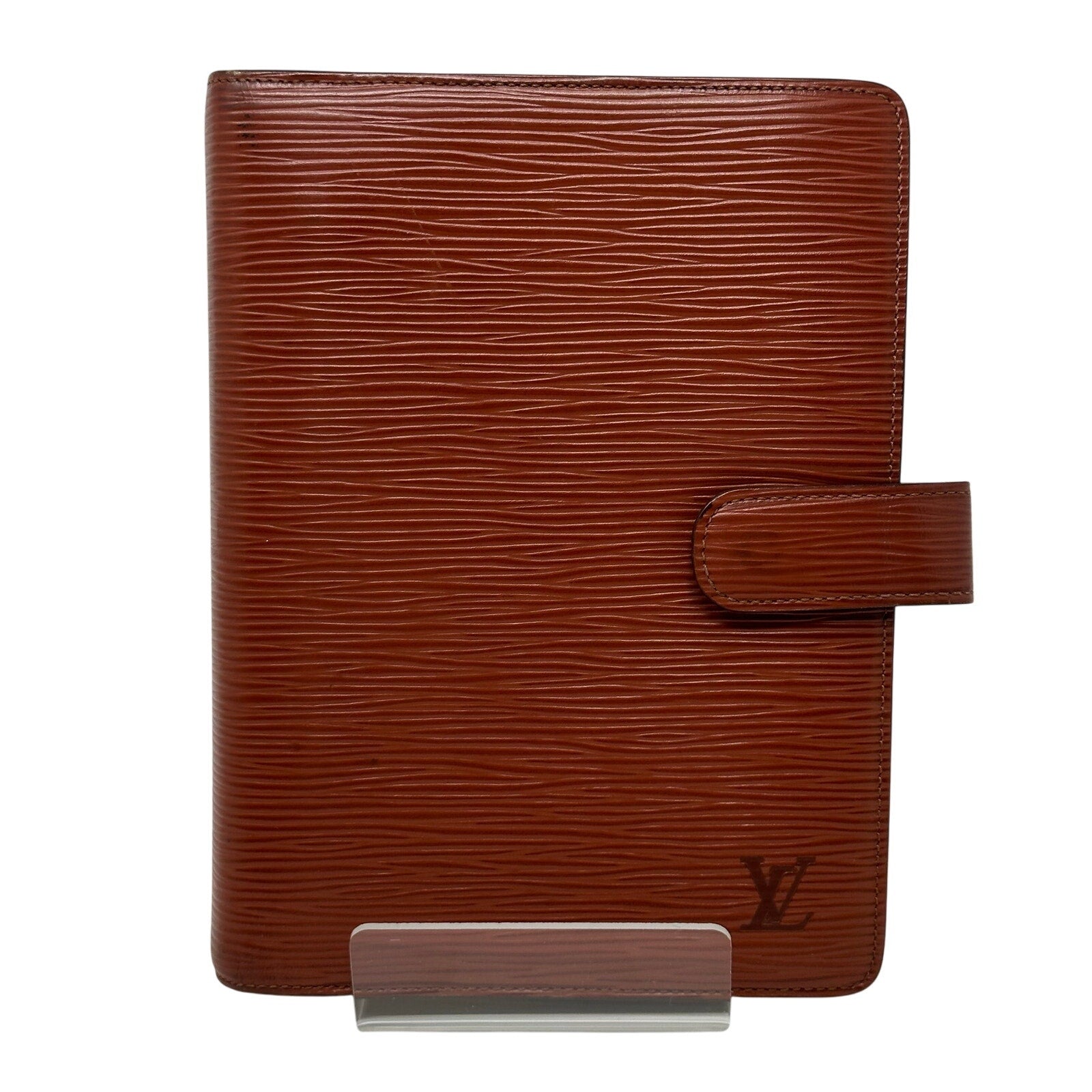 Louis Vuitton LV Epi MM Agenda Cover Brown