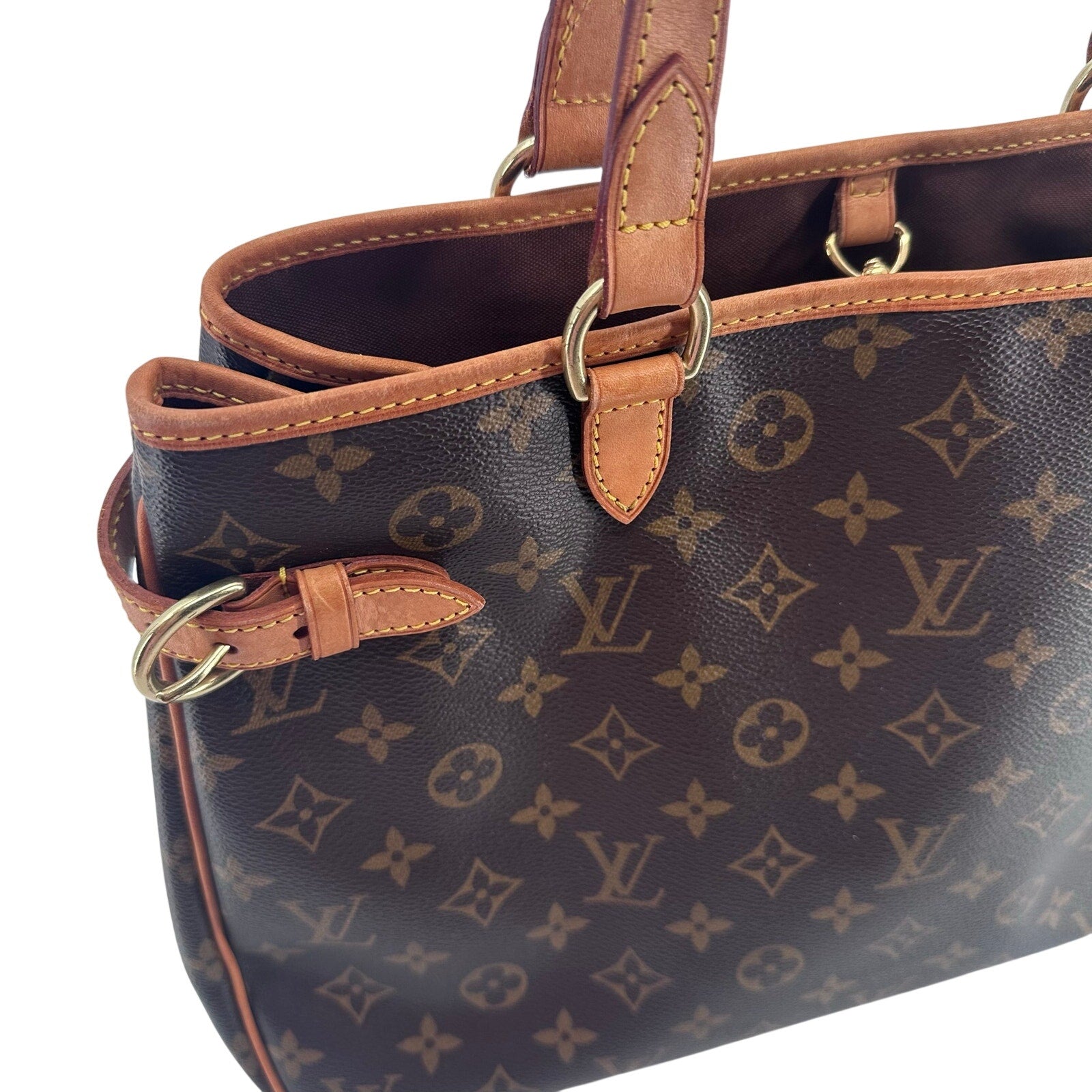 Louis Vuitton LV Monogram Batignolles Shoulder Bag Purse