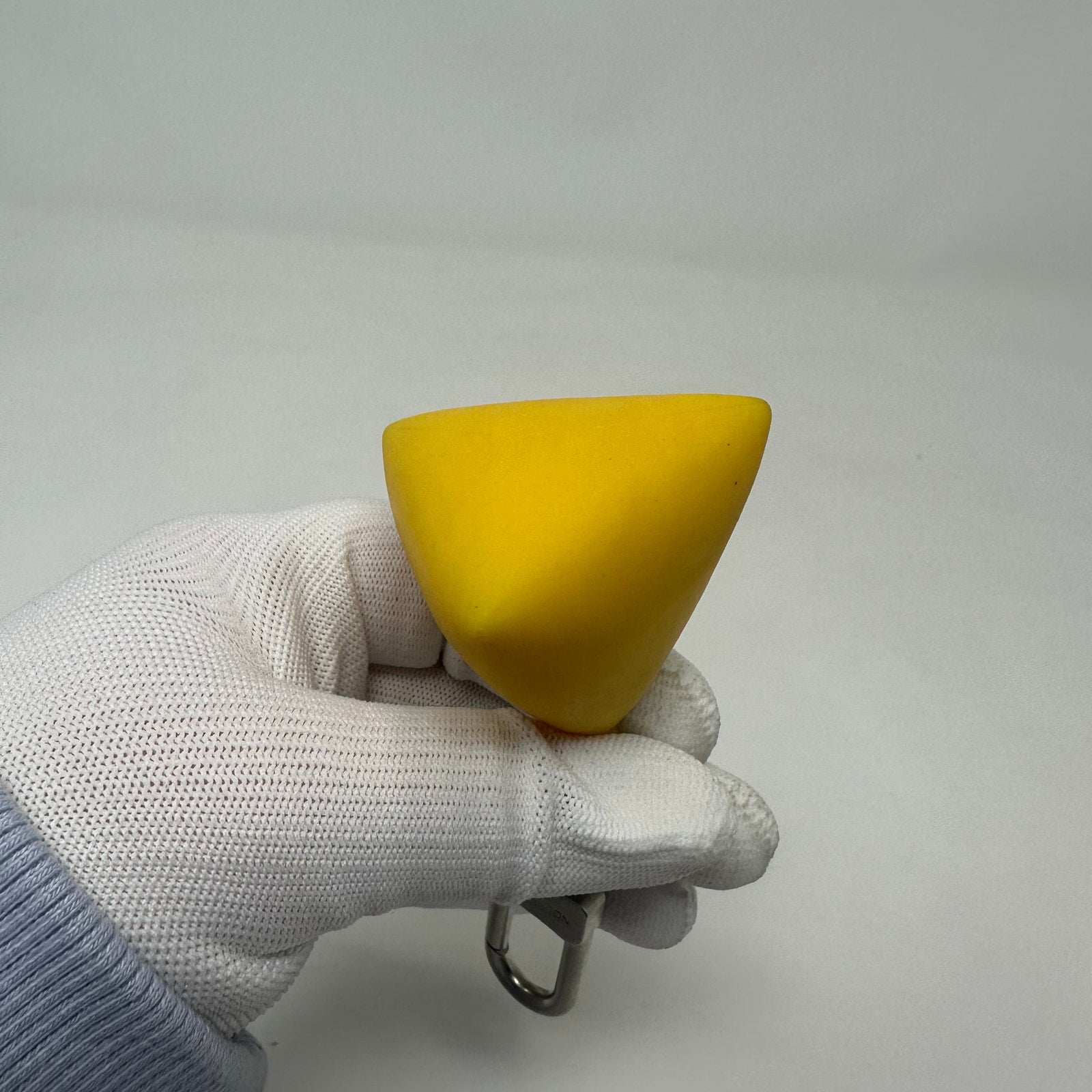 Louis Vuitton LV Cup Buoy Sail Rubber Bag Key Holder Charm Chain Yellow