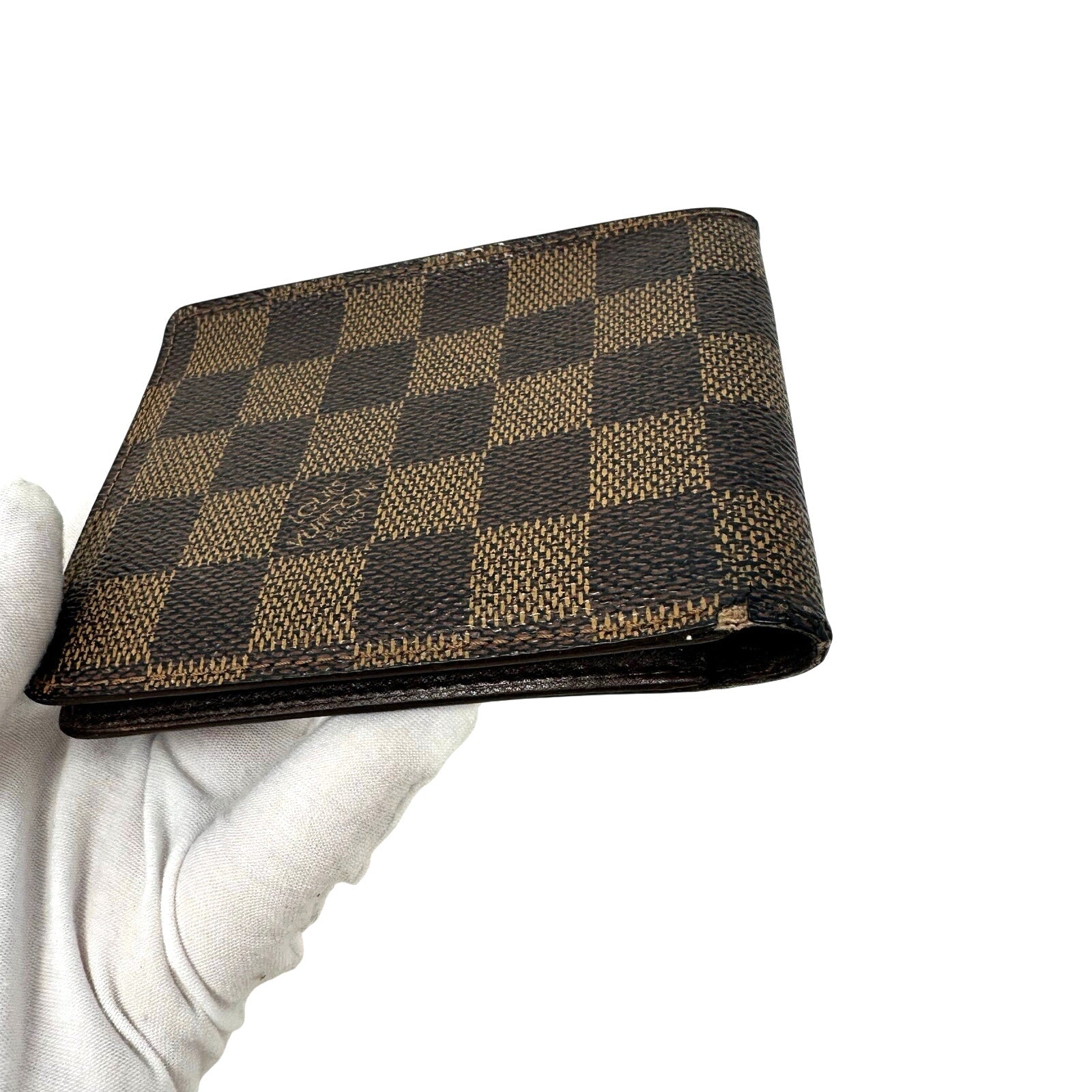 Louis Vuitton LV Damier Ebene Limited Edition Centenaire Bifold Wallet