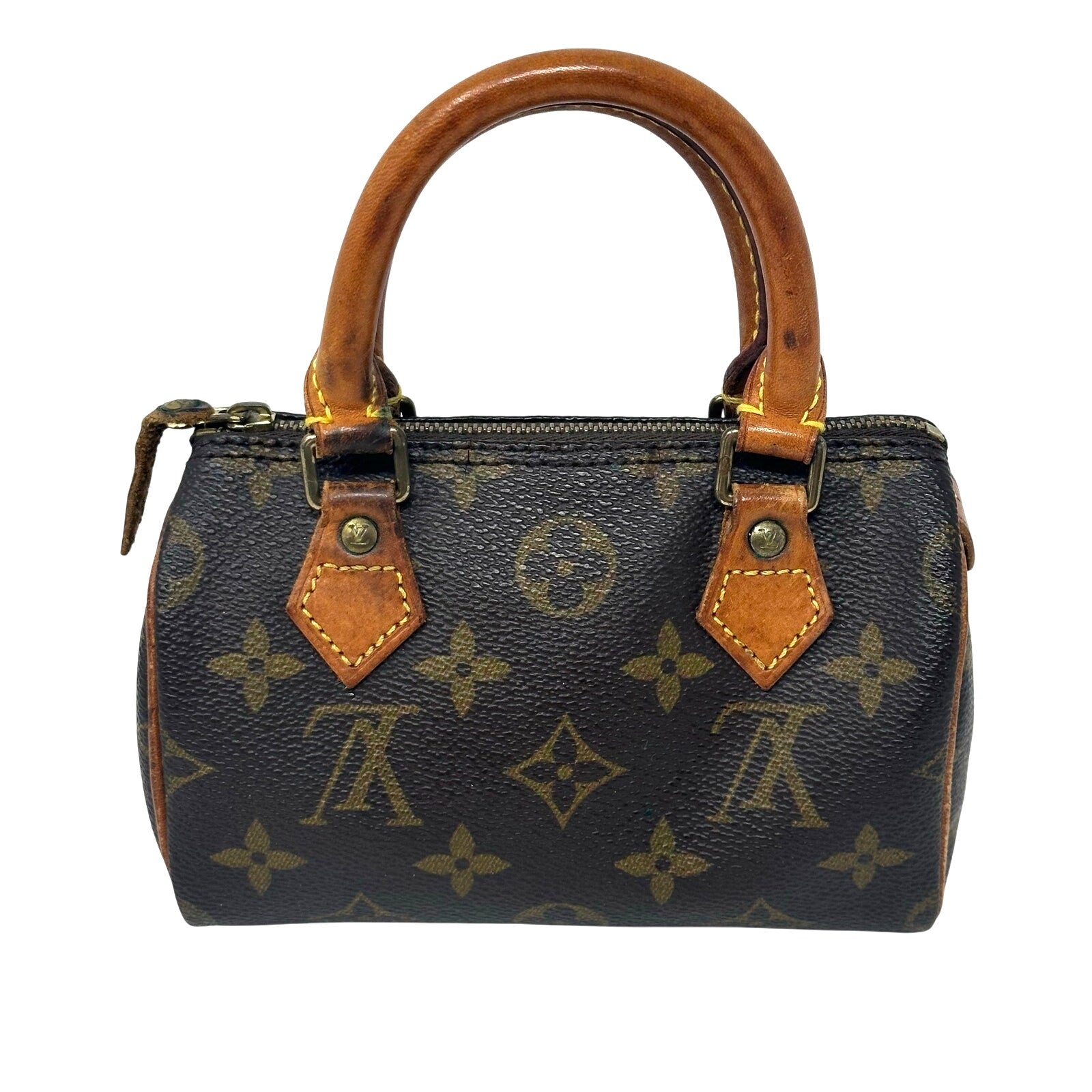 Louis Vuitton LV Monogram Mini Speedy Handbag Purse