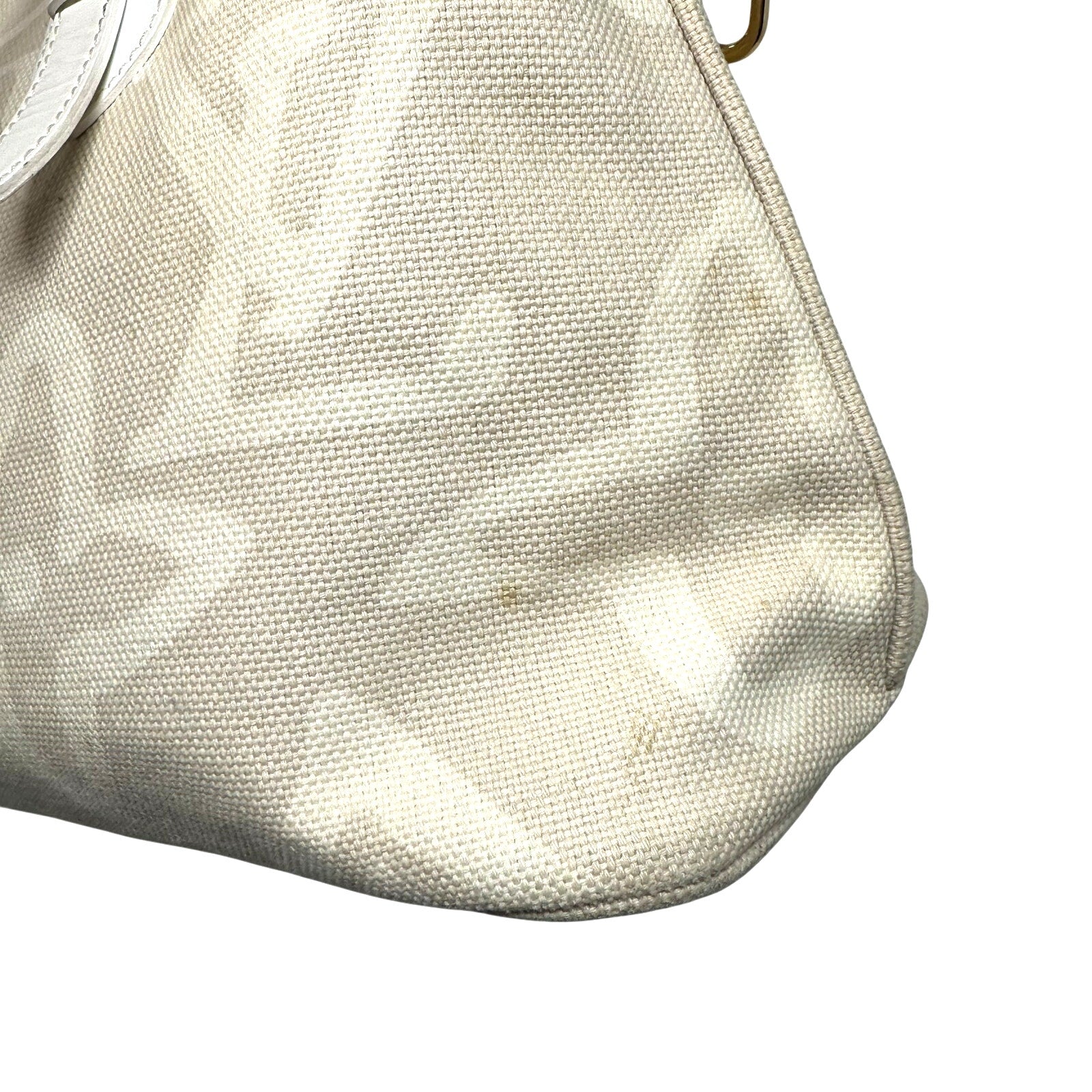 Louis Vuitton LV Tahitienne Cabas PM Tote Shoulder Bag Neutrals Beige Canvas
