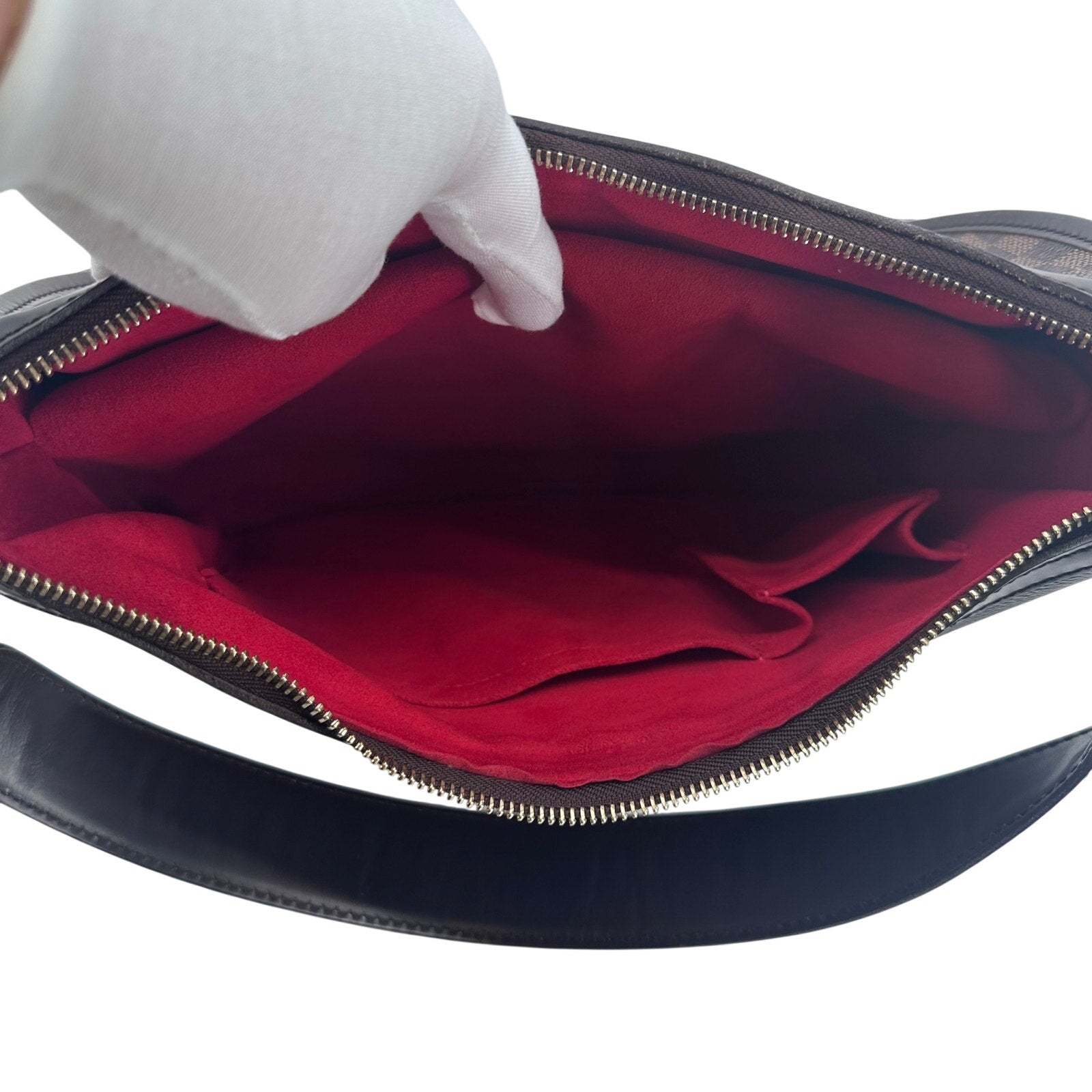 Louis Vuitton LV Damier Ebene Highbury Shoulder Bag