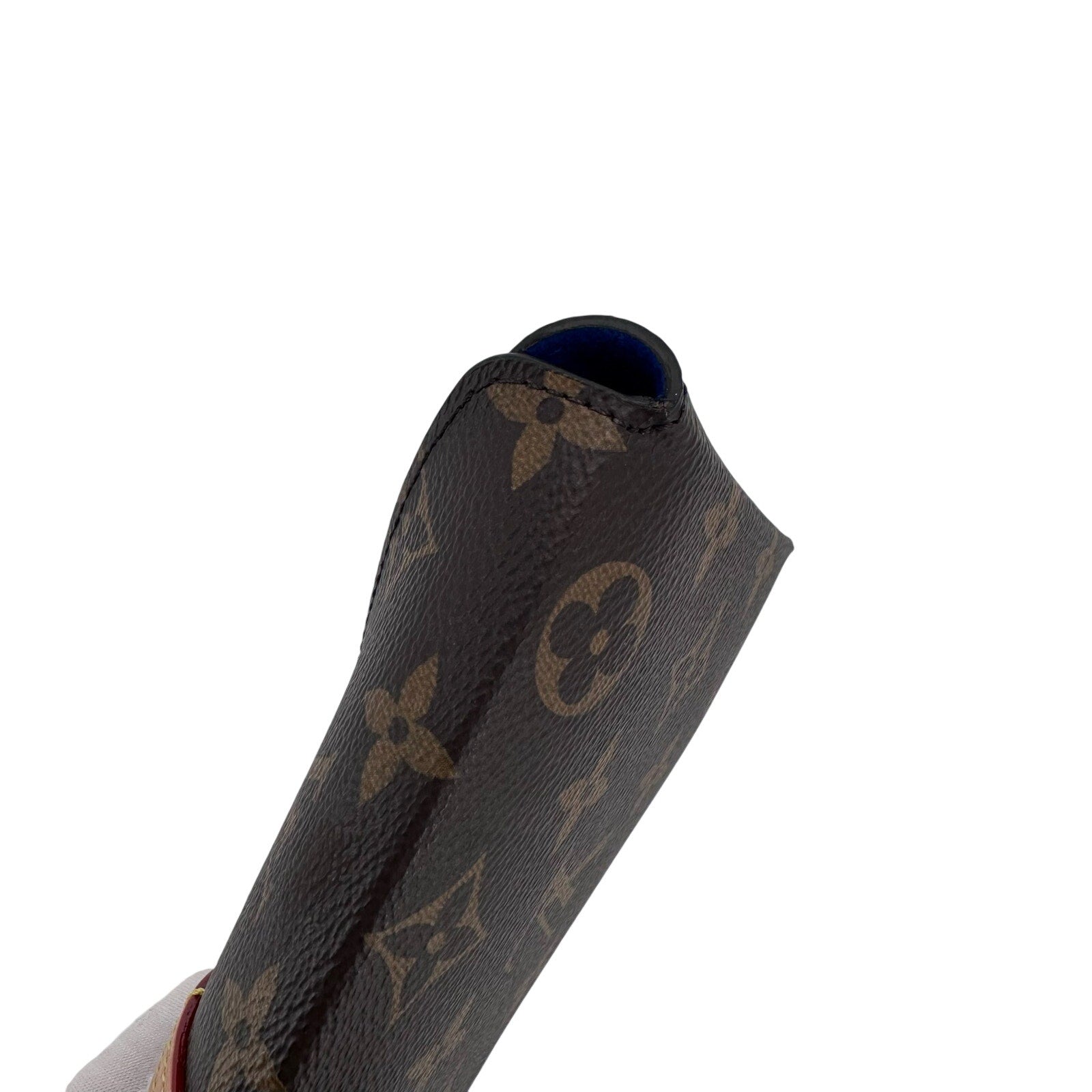 Louis Vuitton LV Monogram Metallic MNG Straw Pouch Set