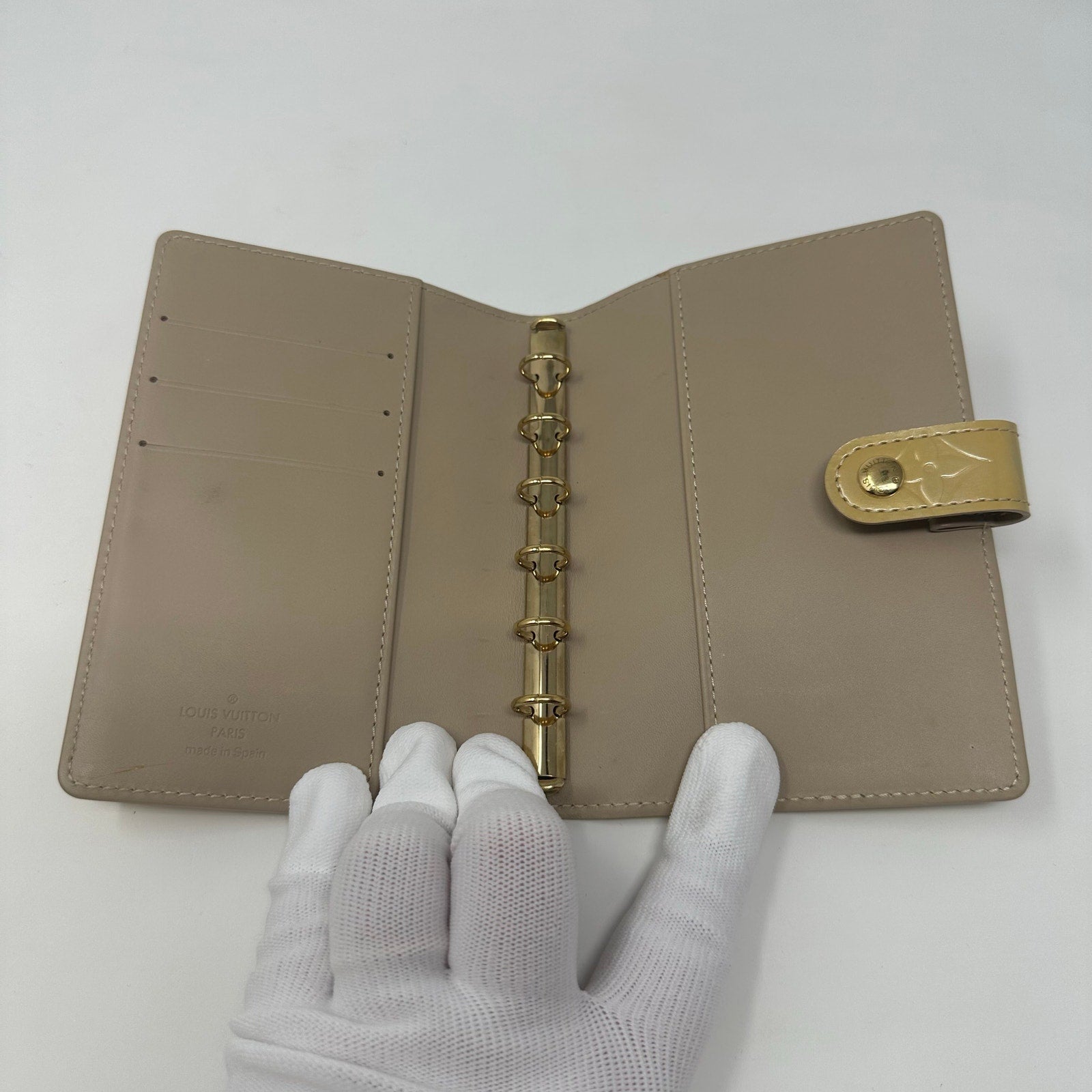 Louis Vuitton LV Agenda PM Cover Vernis Yellow