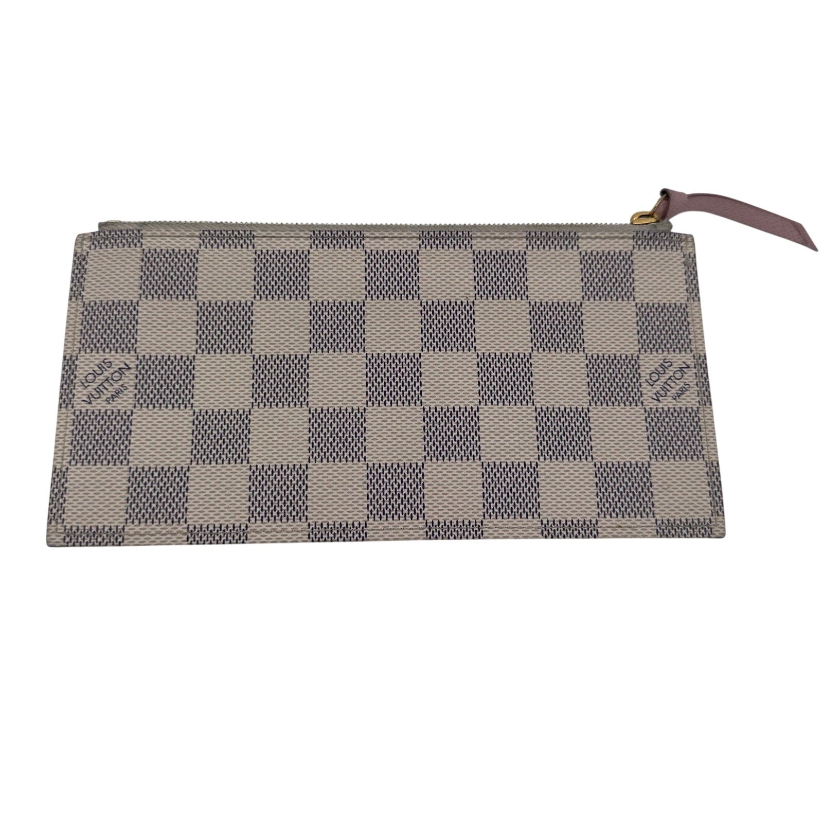 Louis Vuitton LV Damier Azur Felicie Pochette Crossbody Bag Full Set