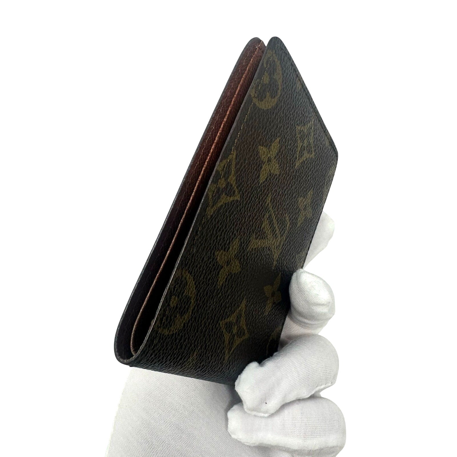 Louis Vuitton LV Monogram Crossover Style Bifold Wallet