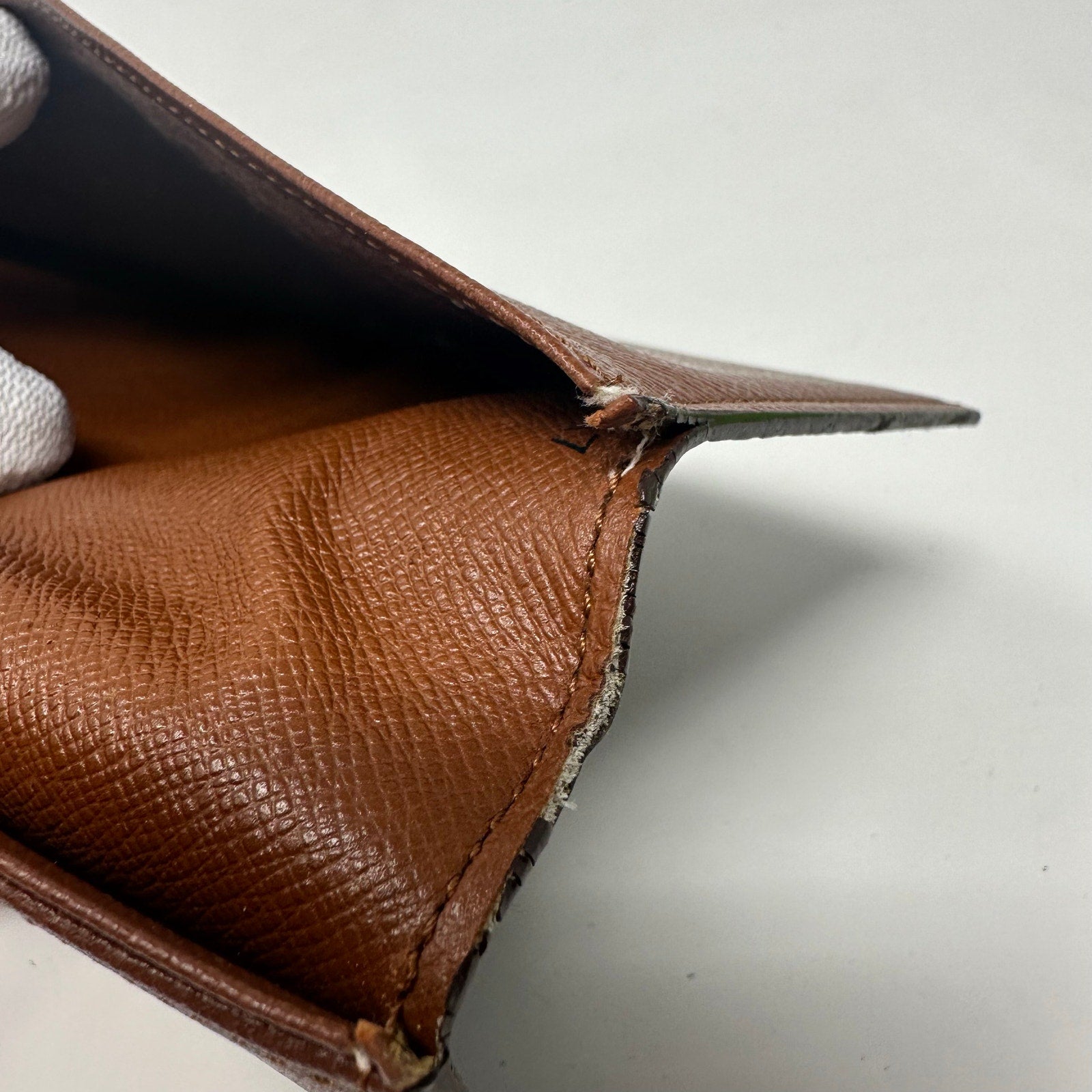 Louis Vuitton LV Monogram Brazza Tall Bifold Wallet