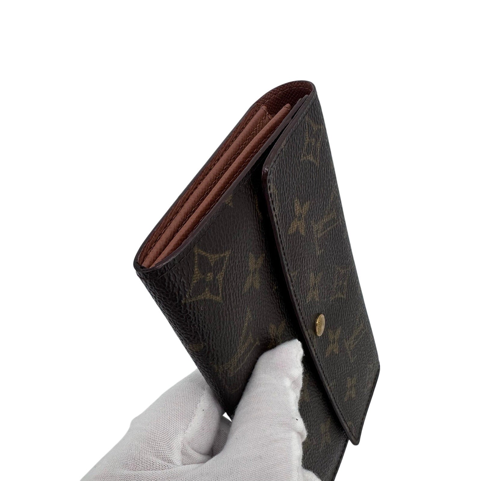 Louis Vuitton LV Monogram Long Sarah Wallet