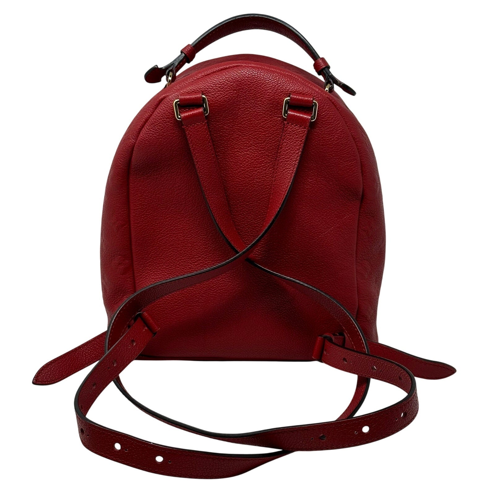 Louis Vuitton LV Empriente Leather Sorbonne Backpack MM Cerise Cherry Red Mini Backpack Bag