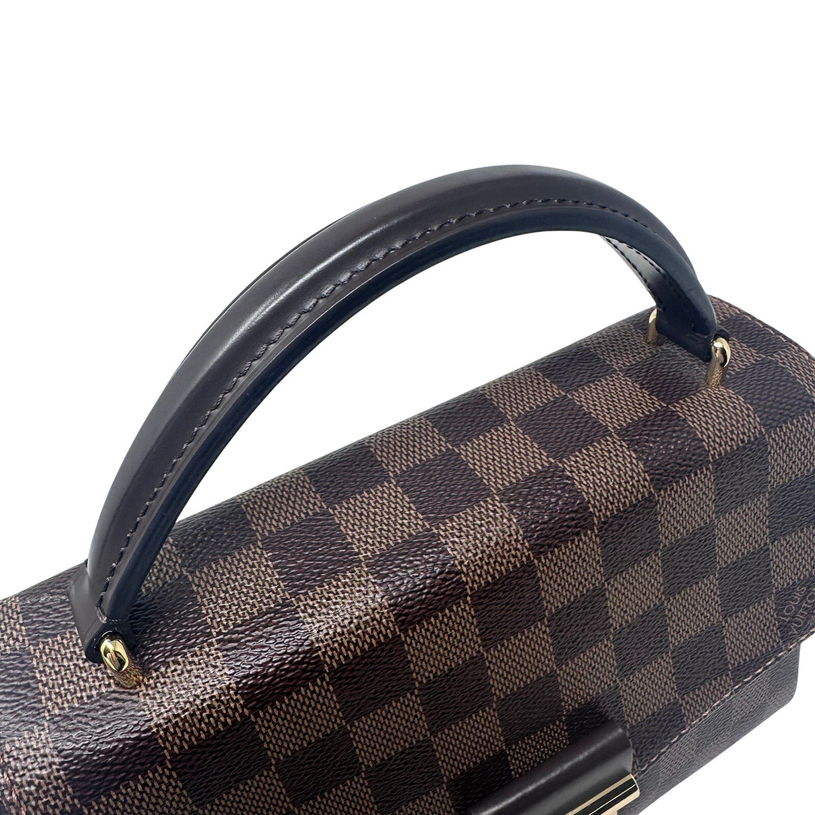 Louis Vuitton LV Damier Ebene Croisette Crossbody Bag Full Inclusion