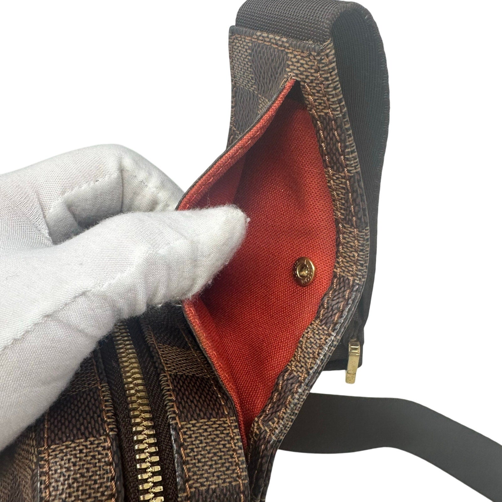 Louis Vuitton LV Damier Ebene Geronimos Sling Bag