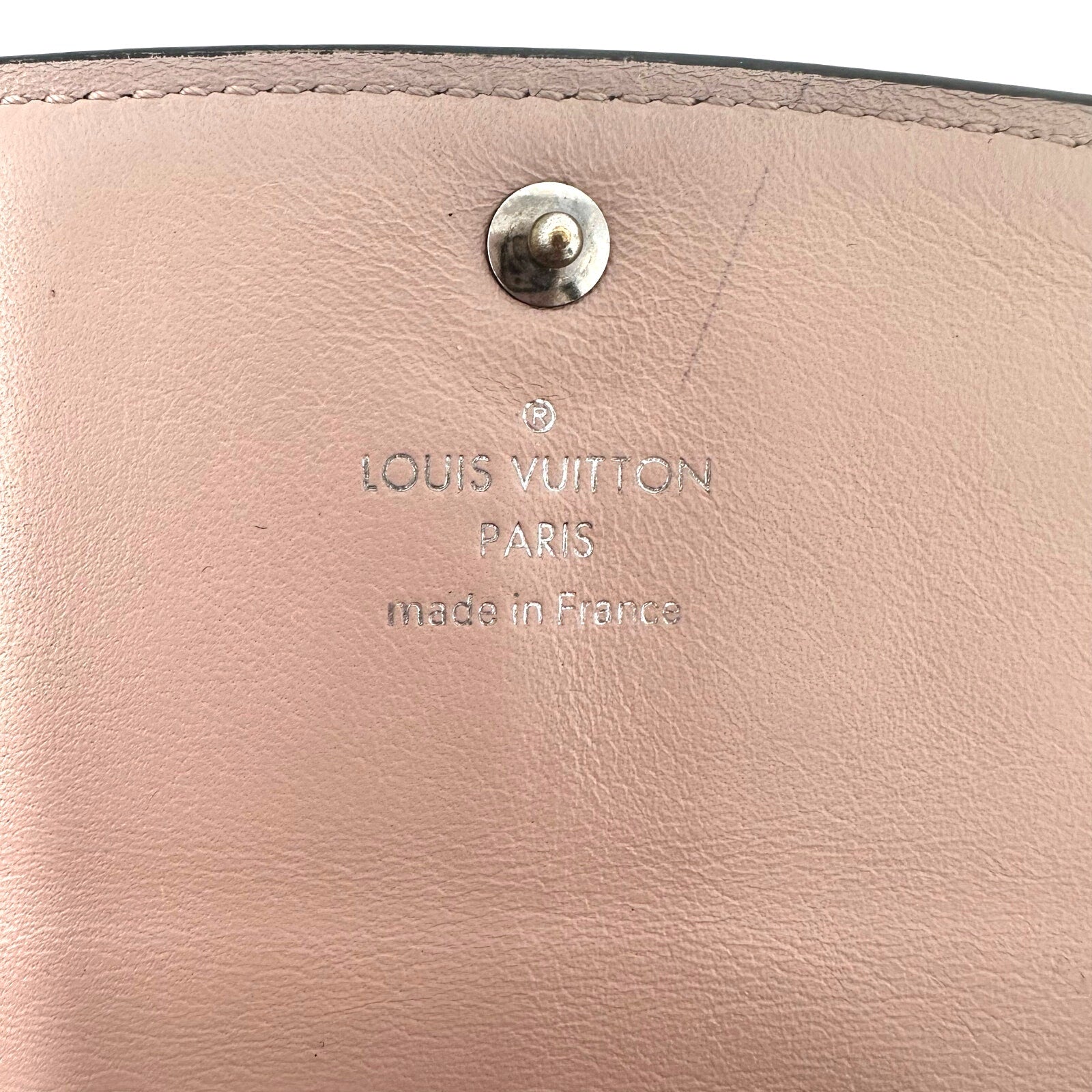 Louis Vuitton LV Mahina Iris Long Wallet Magnolia Pink