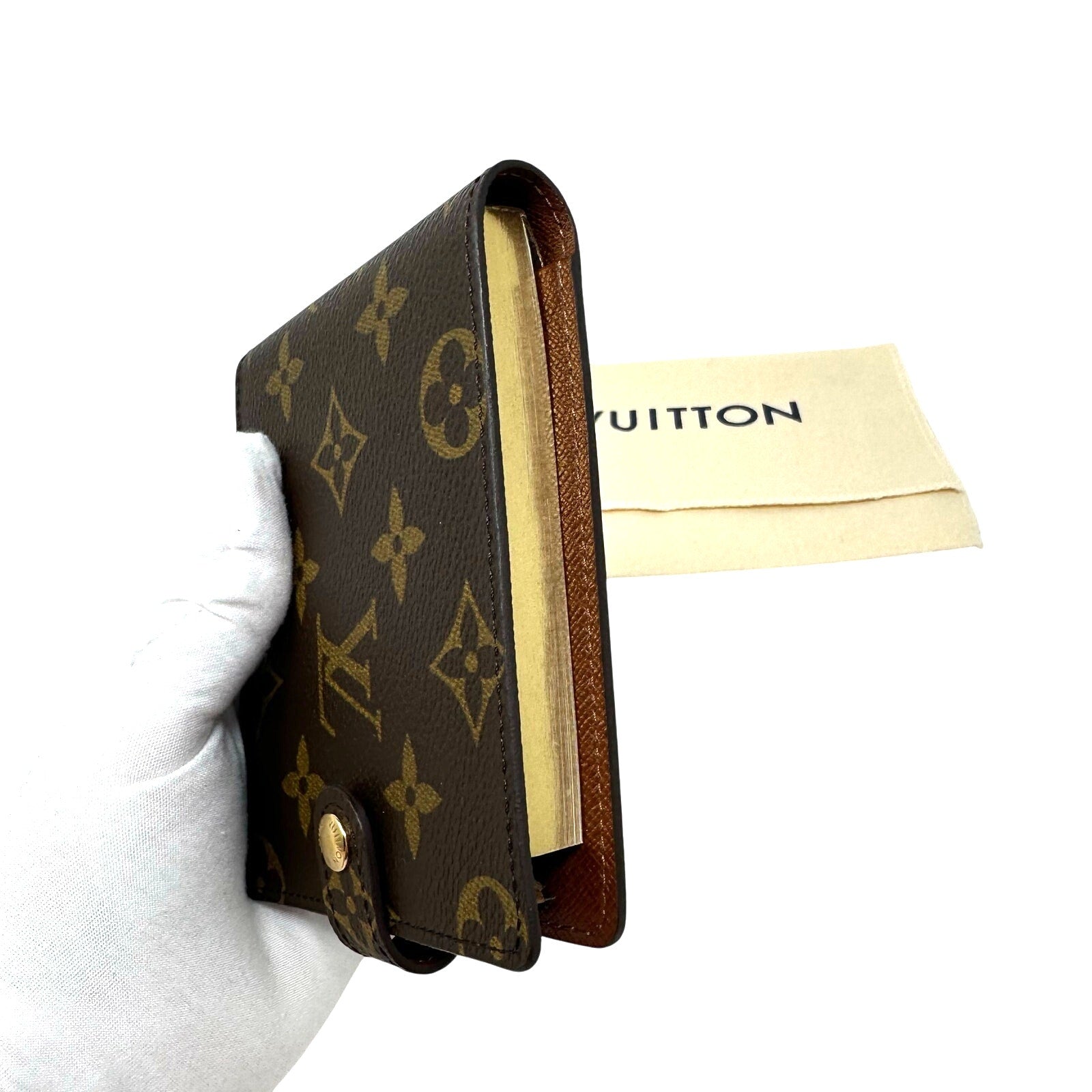 Louis Vuitton LV Monogram “Take Action For Tokyo” 2008 Limited Edition Mini Notebook & Pencil