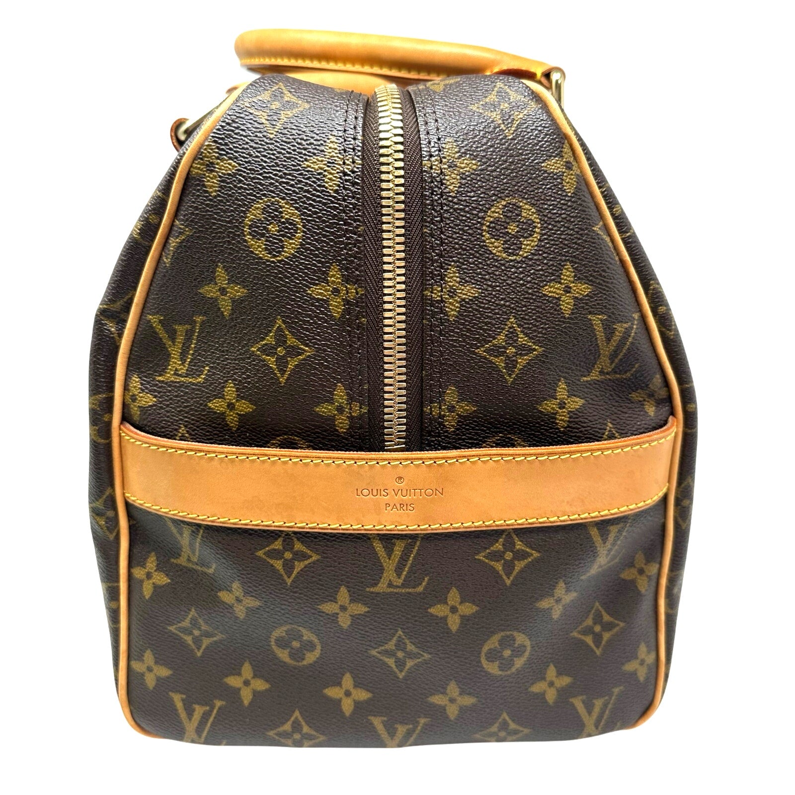 Louis Vuitton LV Monogram Carryall Satchel Duffle Bag